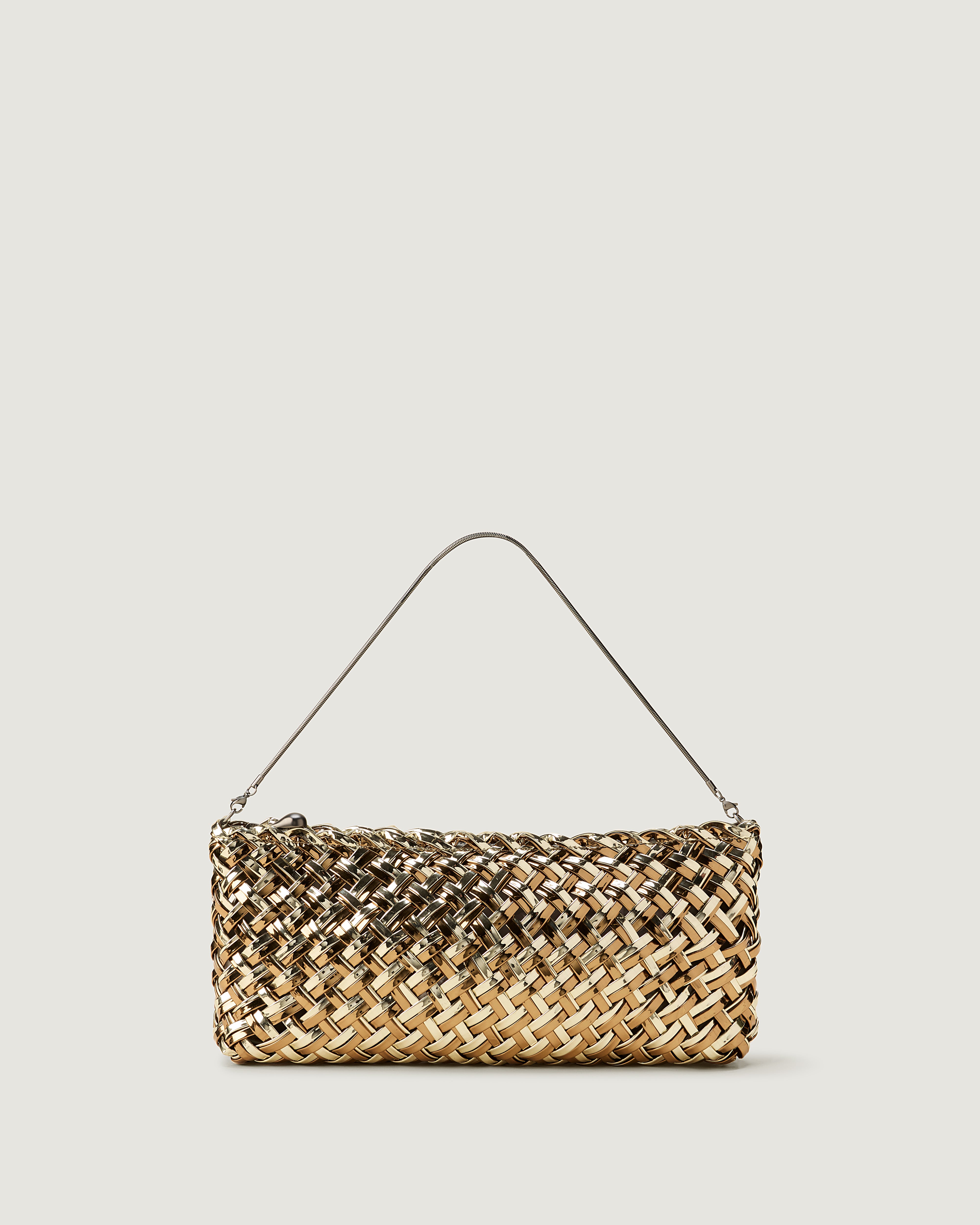 Gala Clutch Double Weave Metallic | Biarritz