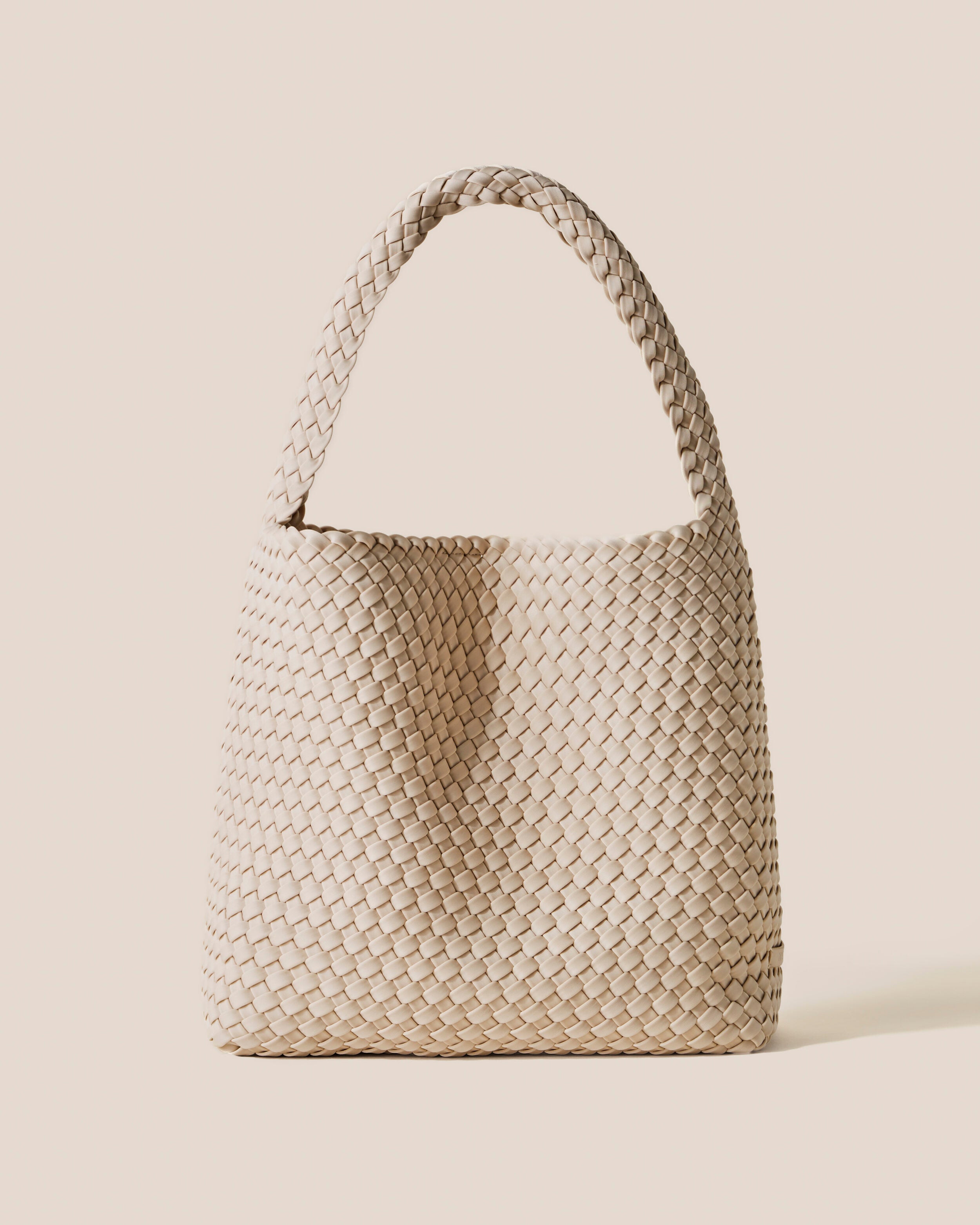 Nomad Medium Hobo | Ecru