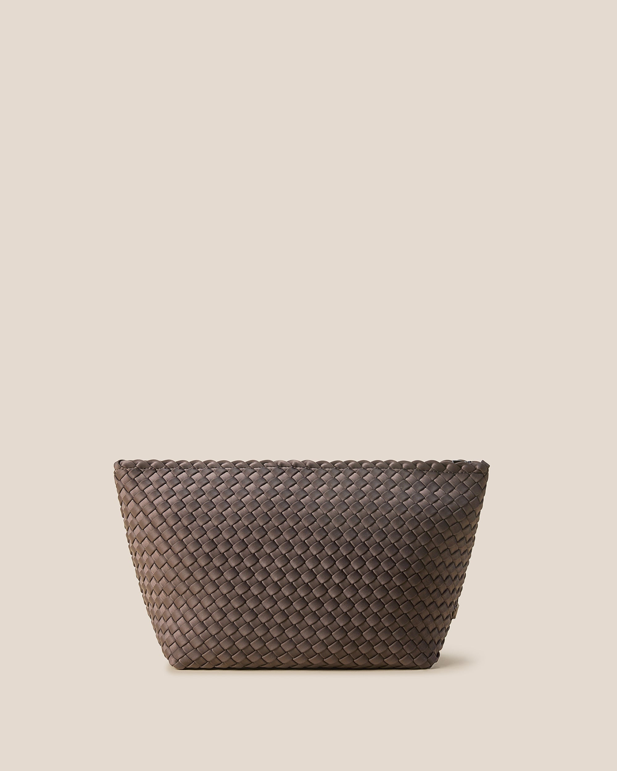 環境に配慮した★NAGHEDI★Portofino Large Cosmetic Plaid Portofino Large Cosmetic Pouch | Napa