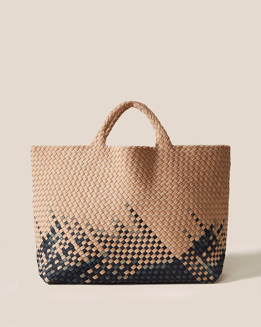 St. Barths Large Tote Graphic Ombre | Paz | Exterior