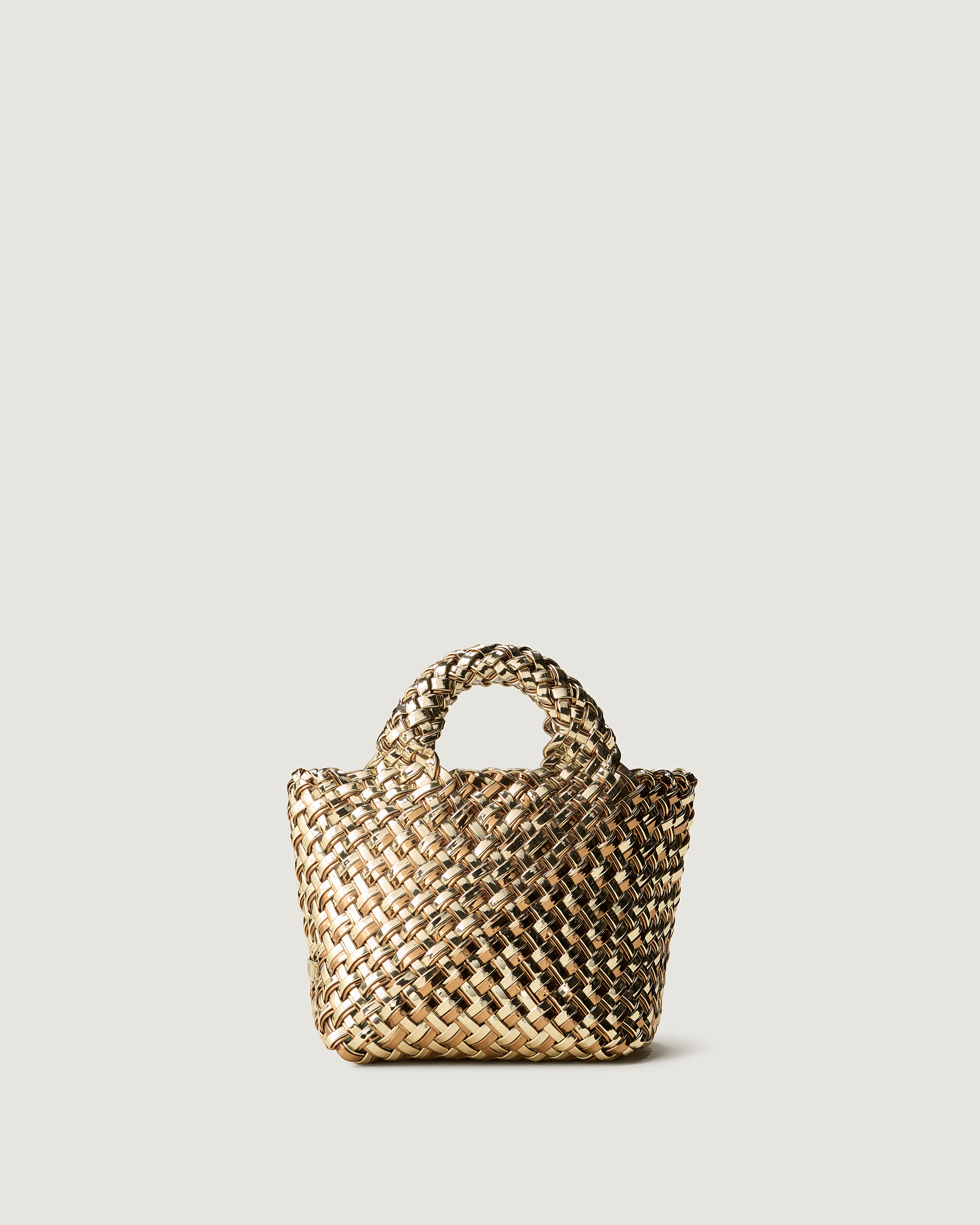 NAGHEDI St Barths Petit Tote メッシュ 2WAY St. Barths Petit Tote Double Weave Metallic | Biarritz