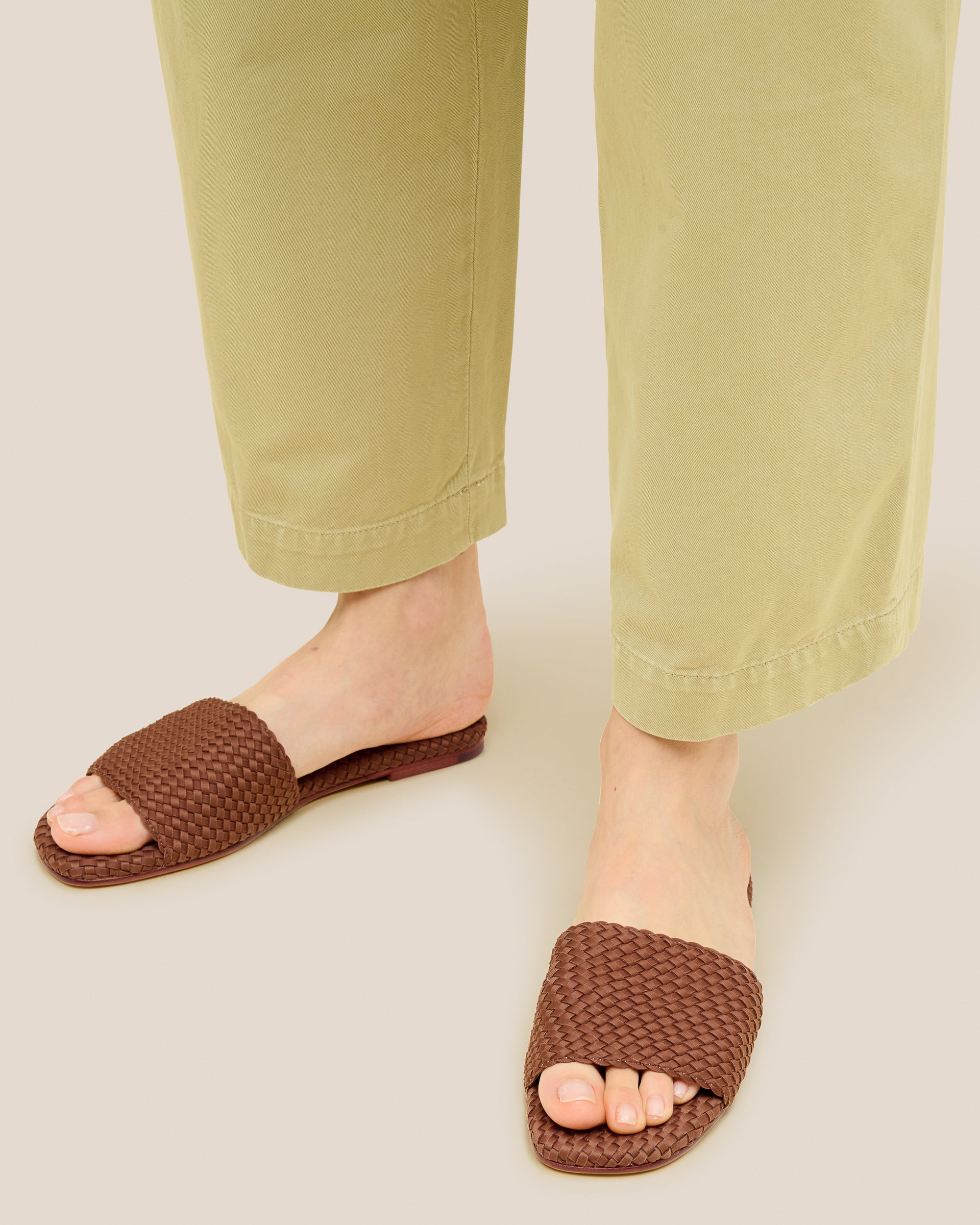 The St. Barths Slide in Adobe shown on model.