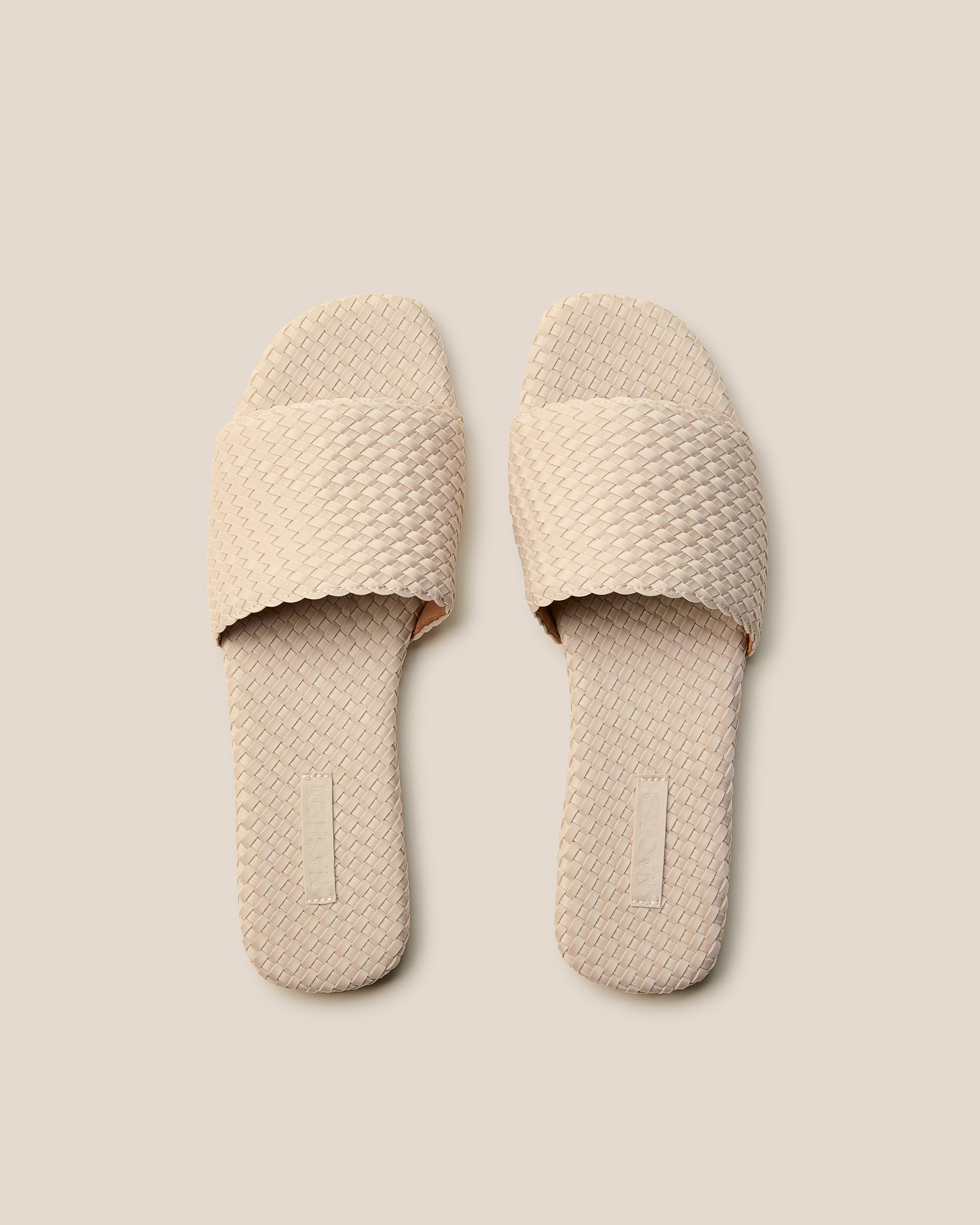 St. Barths Slide in Ecru | Pair