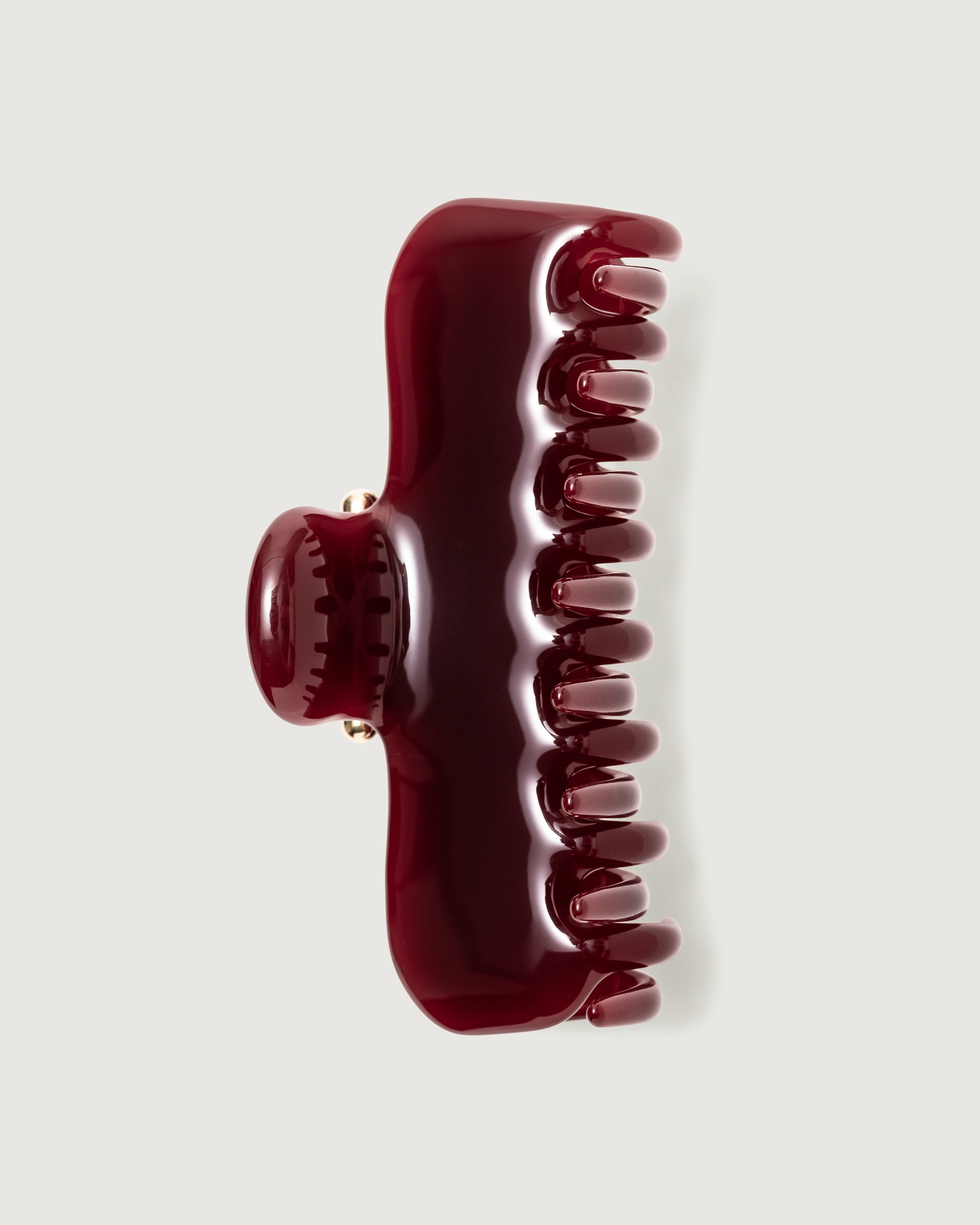 【Undo Hairware】No. 4 Claw クリップ　ボルドー UNDO Hairware No. 4 Claw Clip | Bordeaux