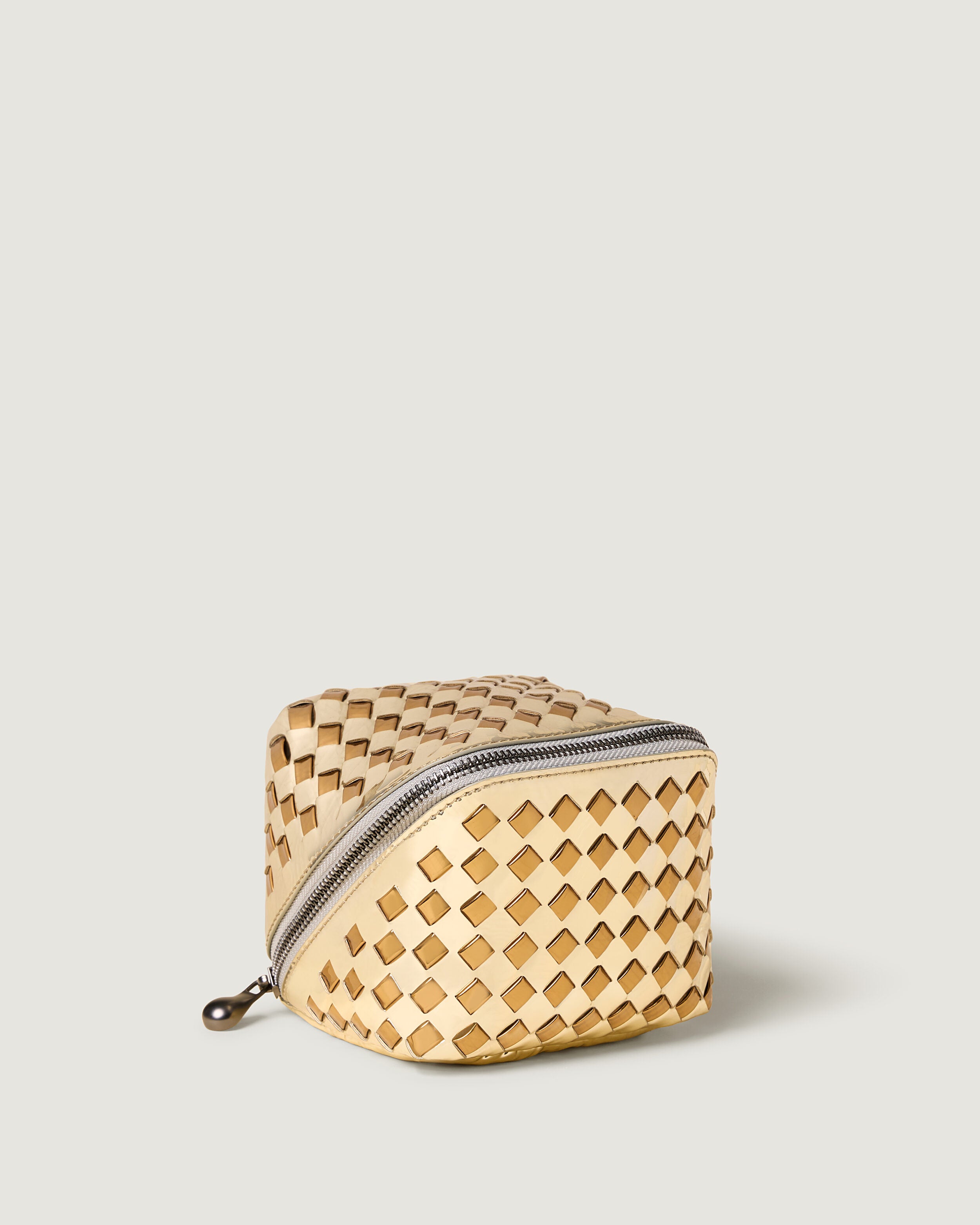 Caravan Small Cosmetic Case Metallic | Biarritz