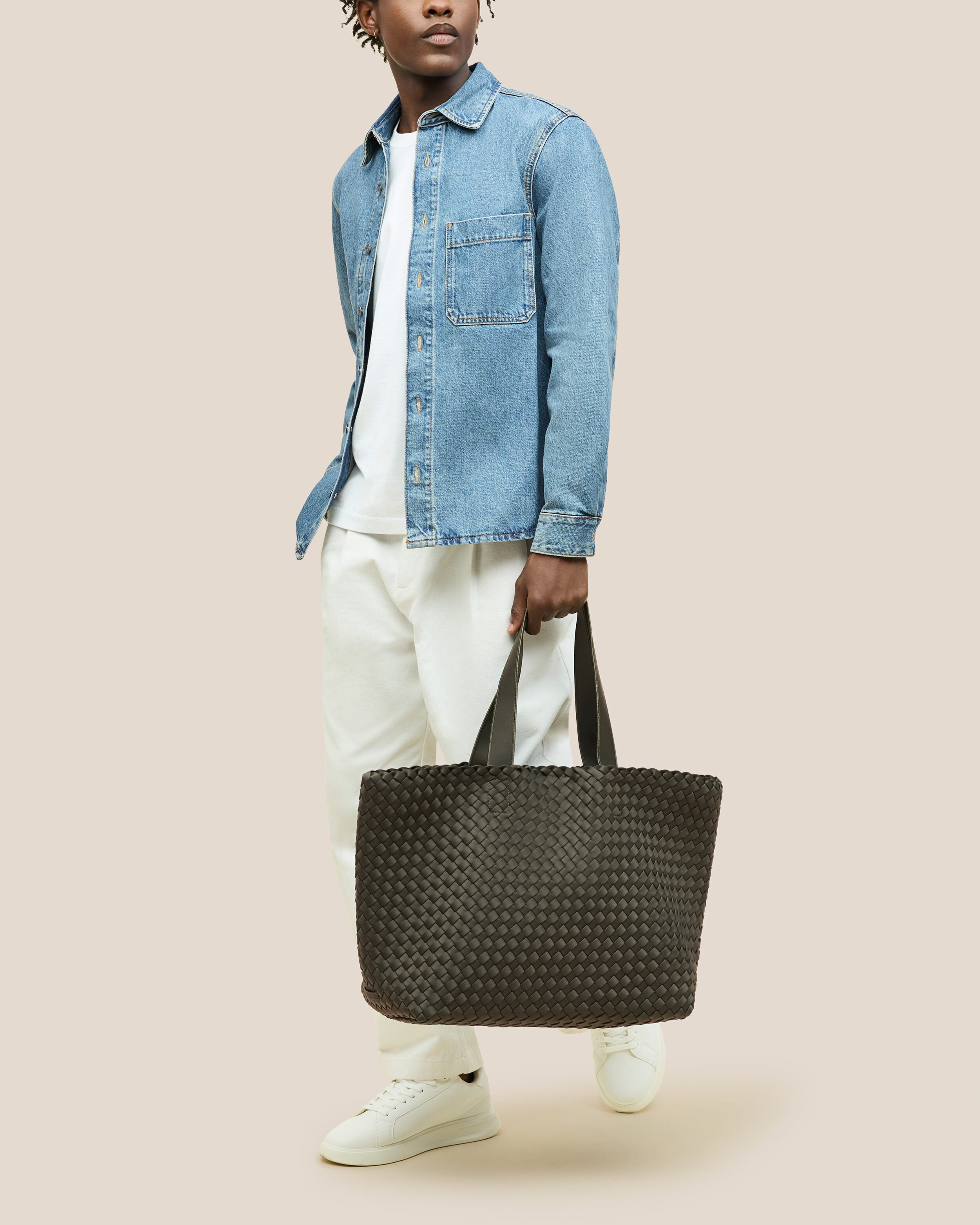 Como Large Tote | Olive