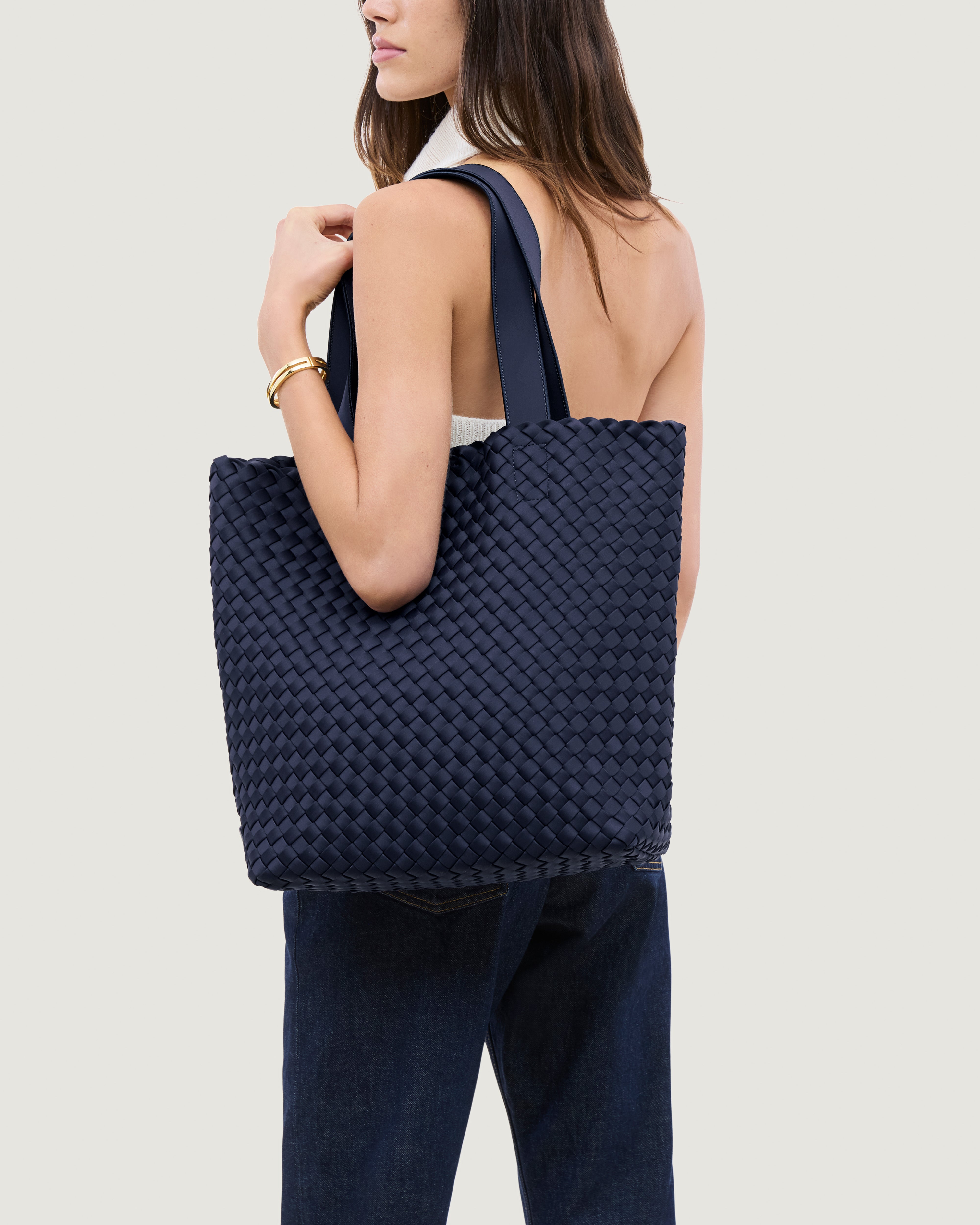 Como Shopper Tote | Ink Blue