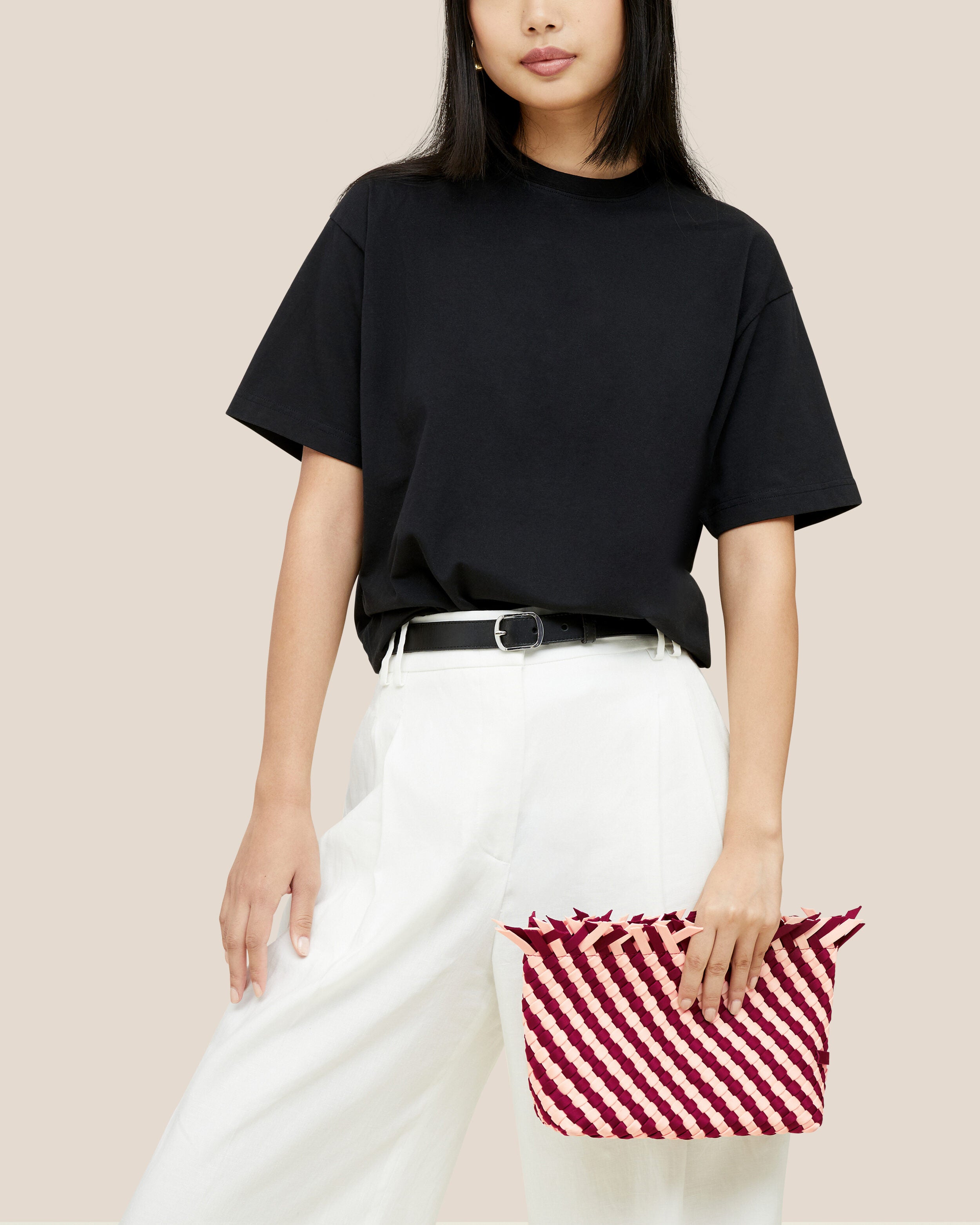 Havana  in Jaipur shown on model to illustrate scale and soft silhouette.