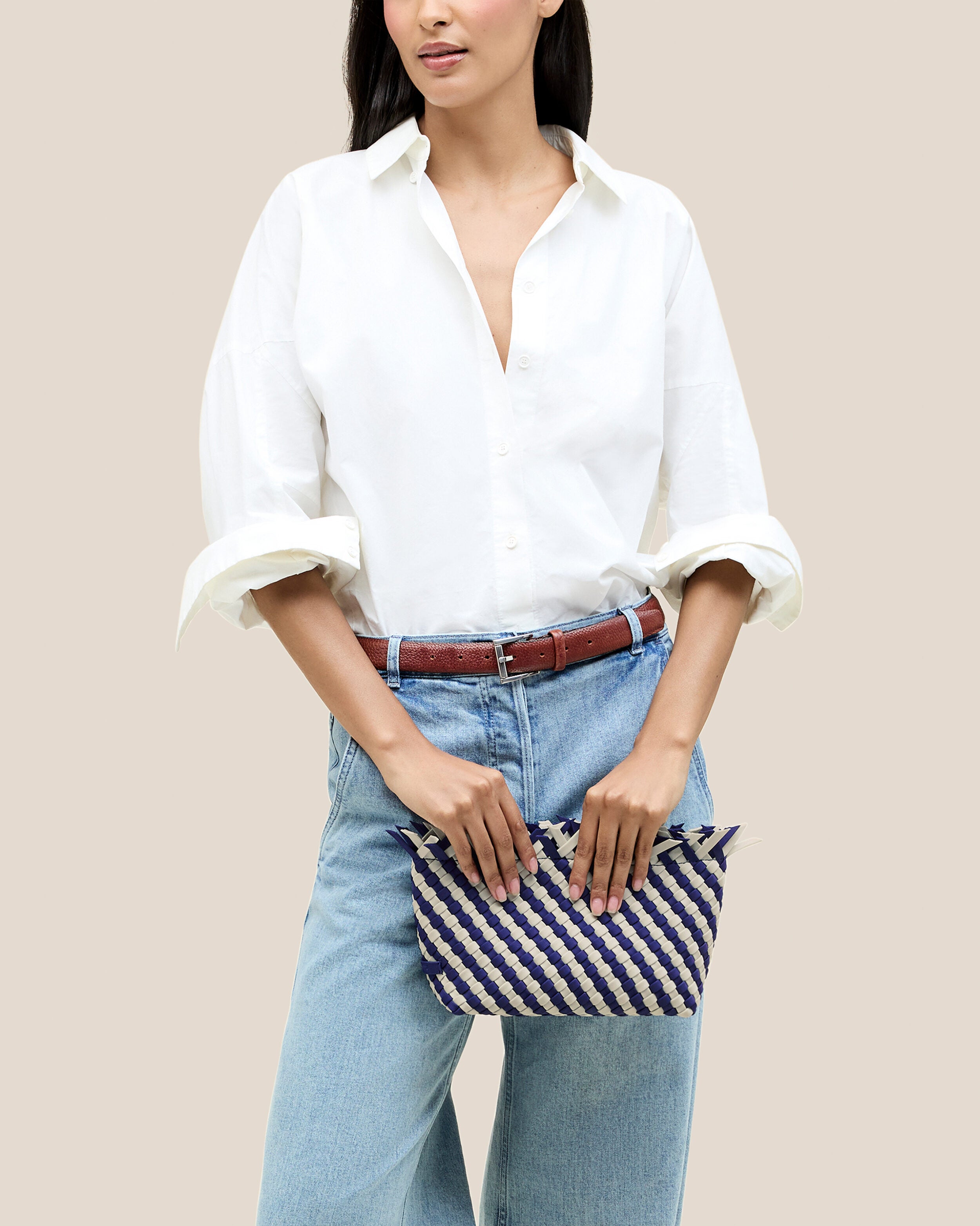 Havana  in Venice shown on model to illustrate scale and soft silhouette.