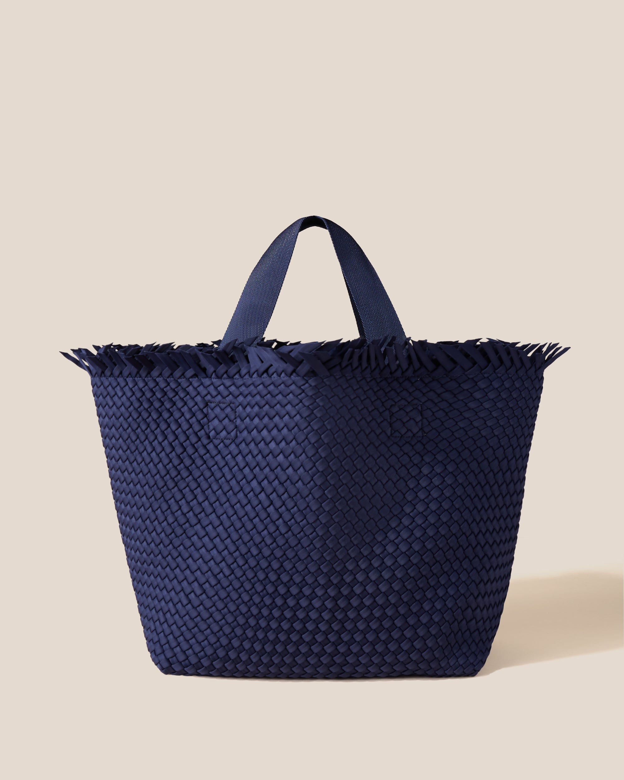 Havana Large Tote in Ink Blue | Main