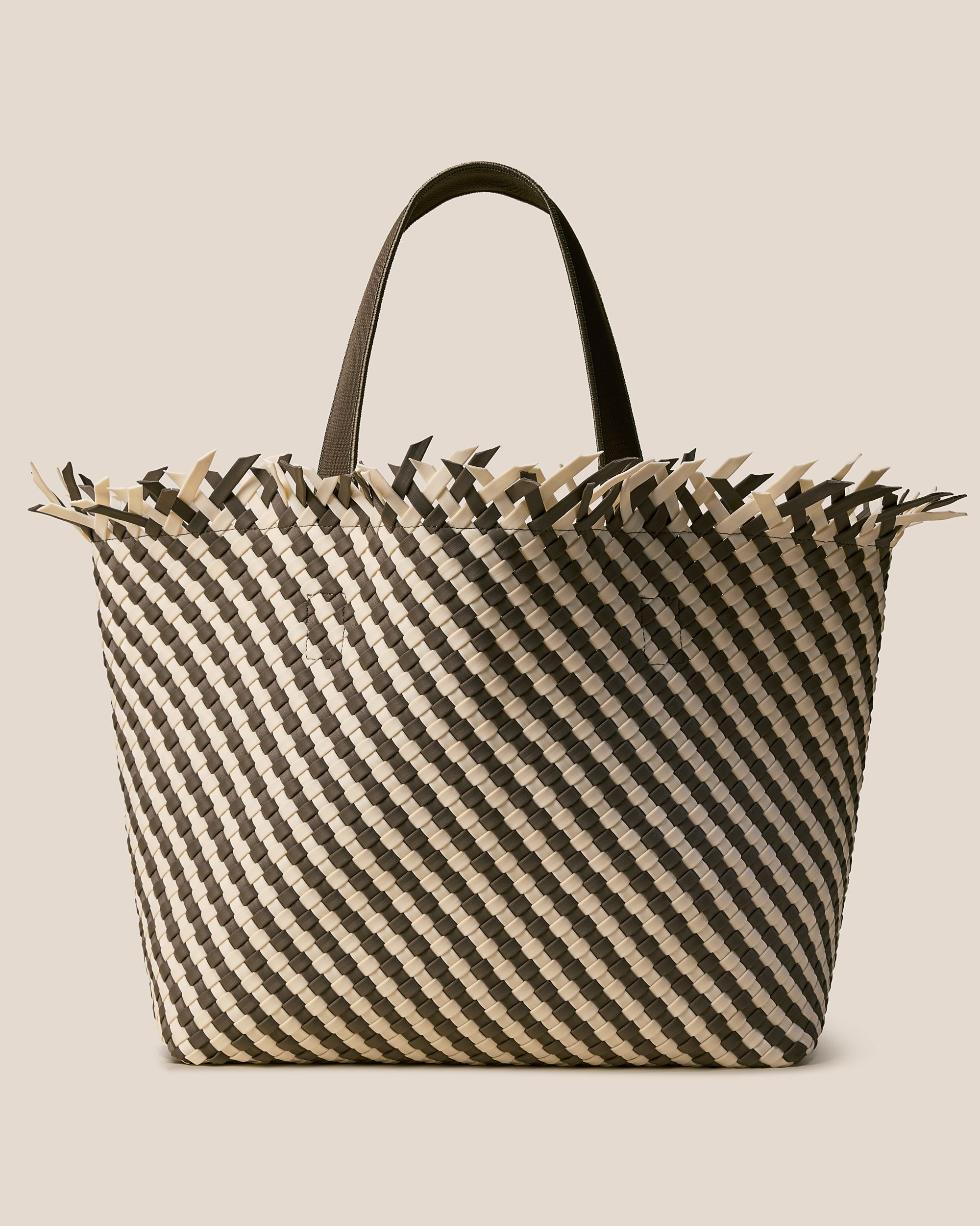 Havana Large Tote Striped in Carrara | Main