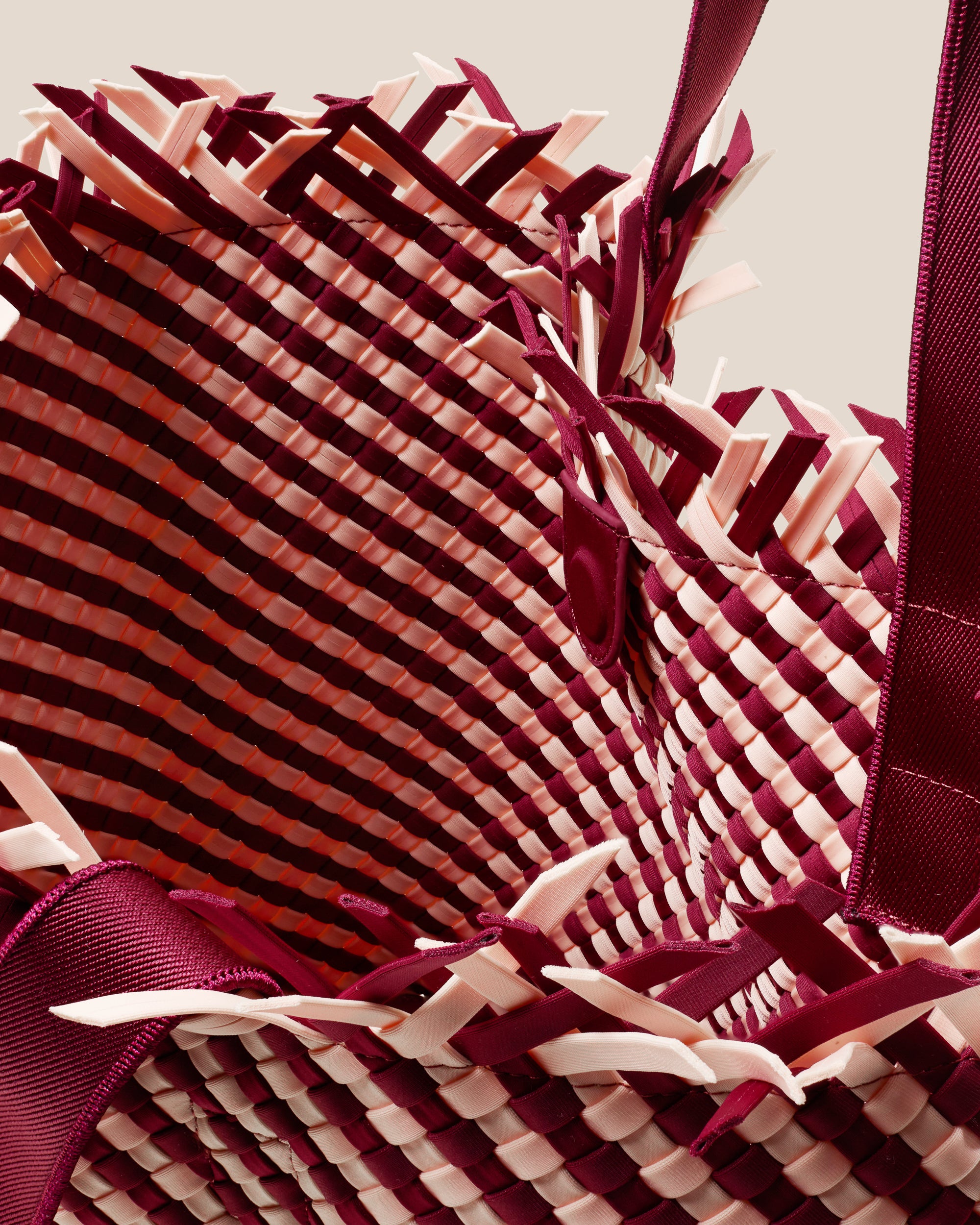 Havana Large Tote Striped in Jaipur | Interior