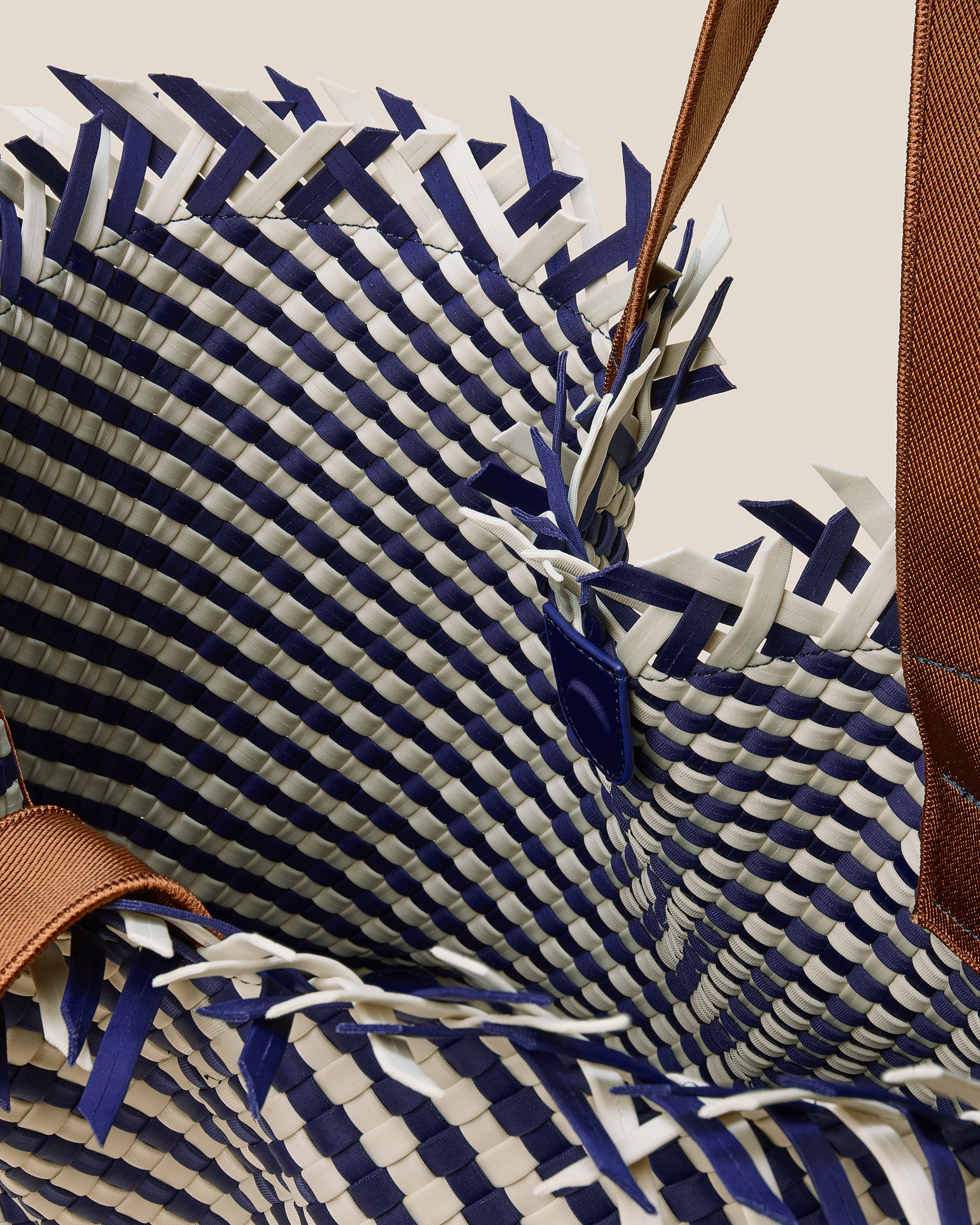 Havana Large Tote Striped in Venice | Interior