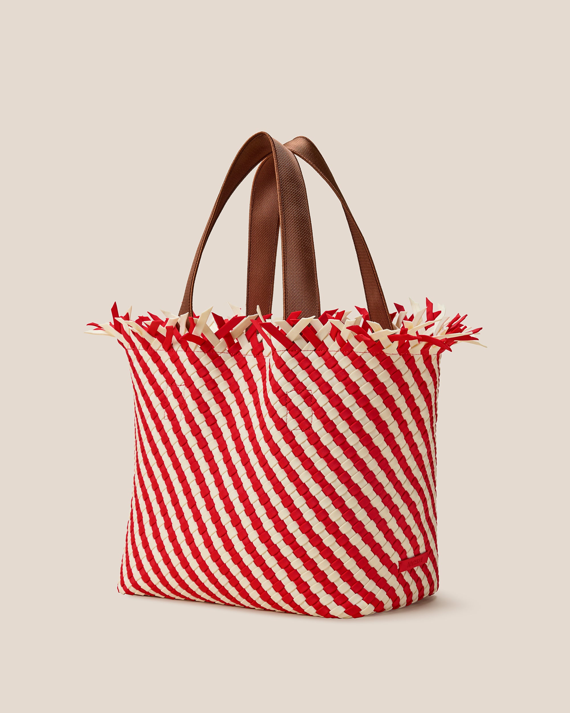 Havana Medium Tote Striped in Amalfi | Side