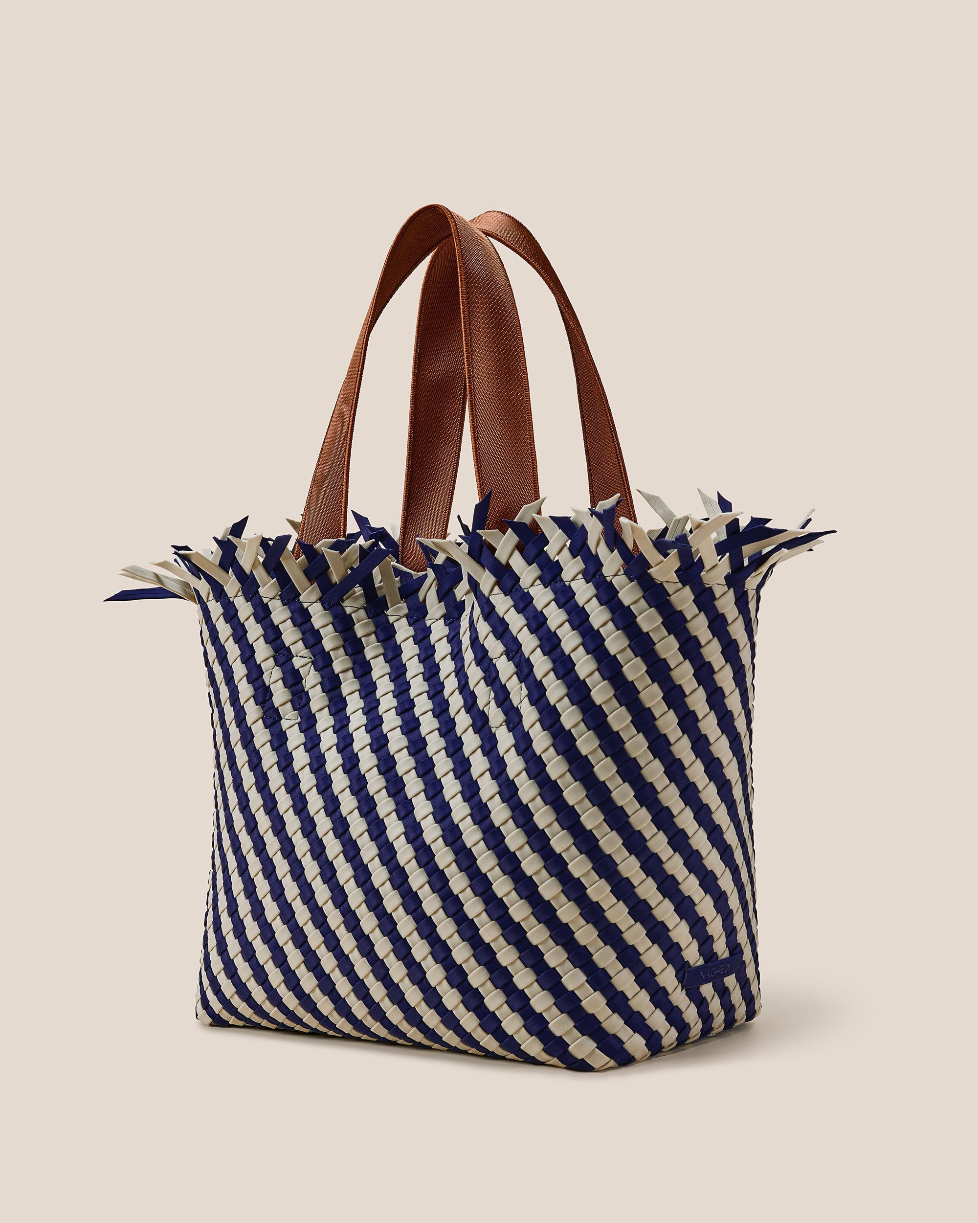 Havana Medium Tote Striped in Venice | Side