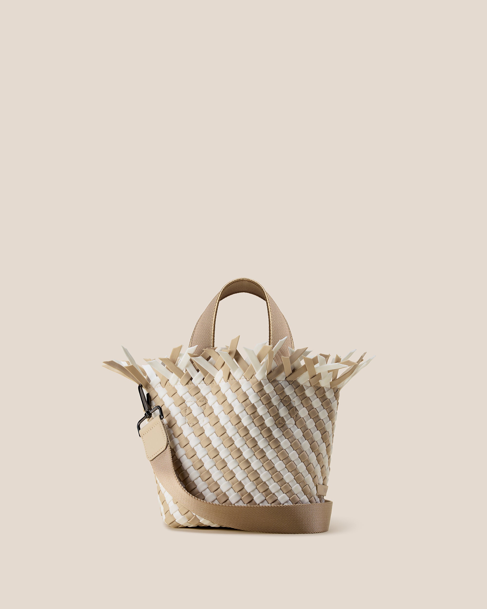 Havana Petit Tote Striped in Almaza | Main