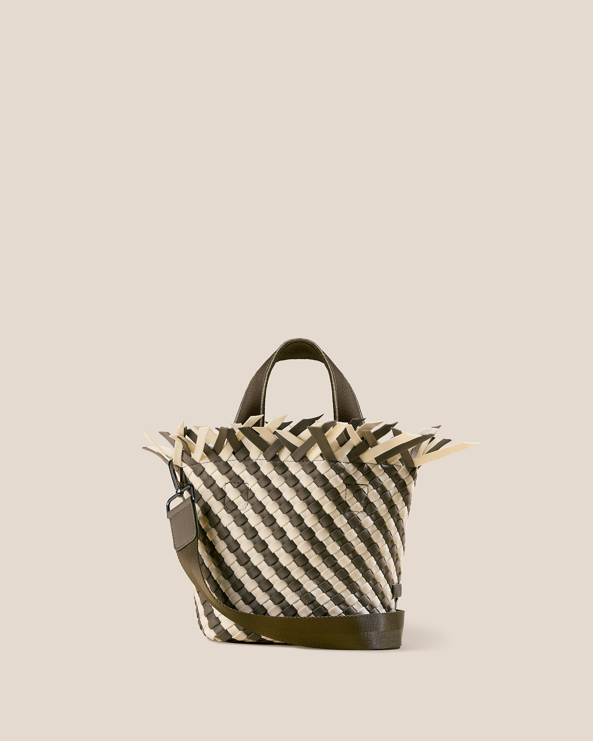 Havana Petit Tote Striped in Carrara | Main