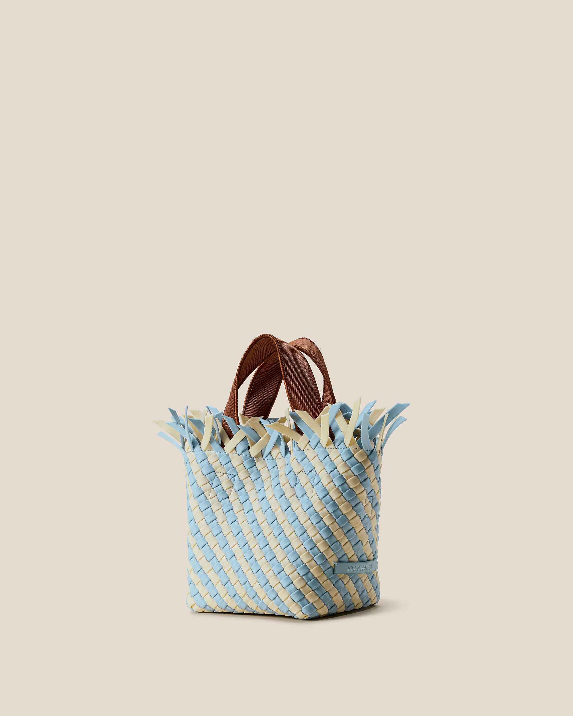 Havana Petit Tote Striped in Sky | Side