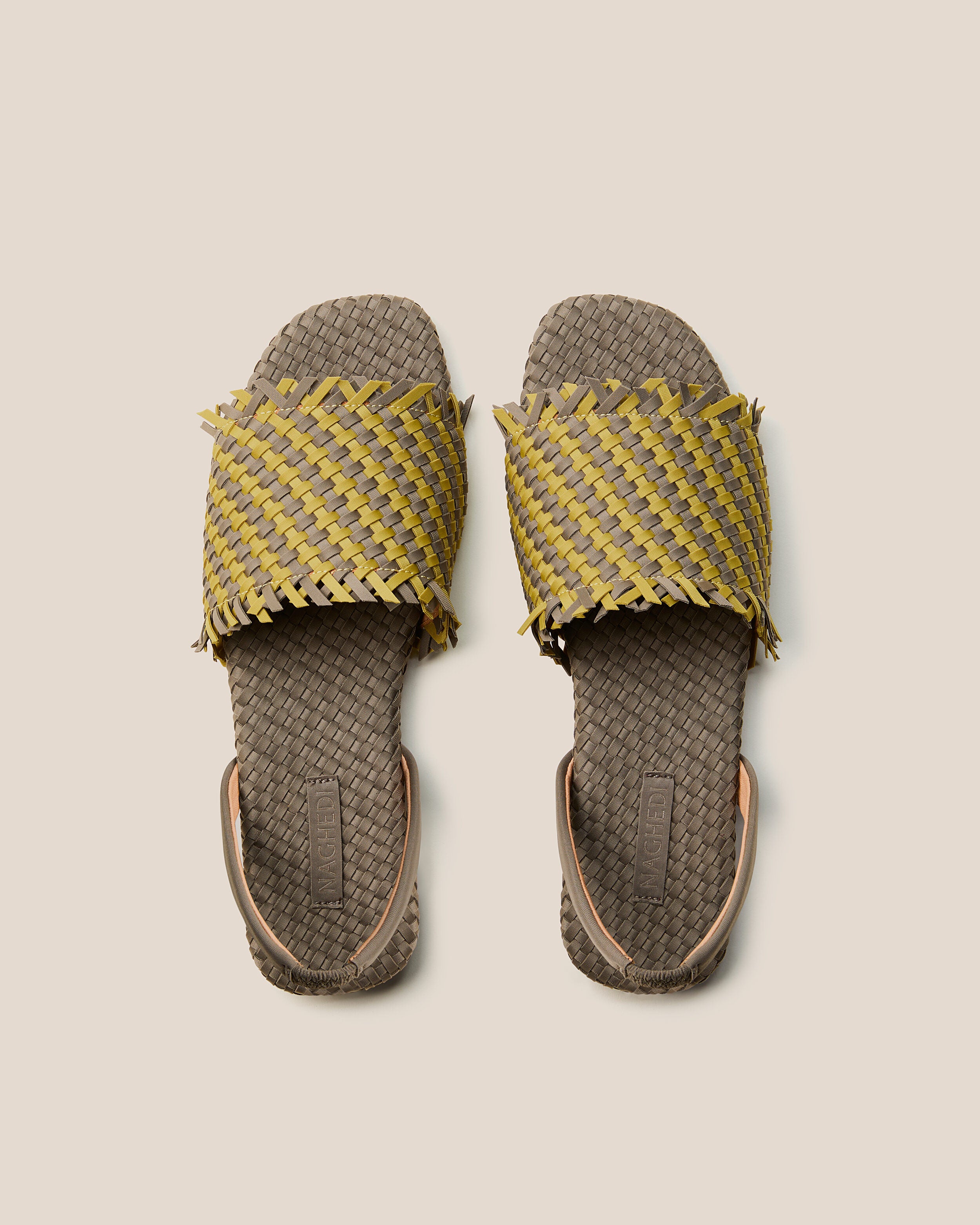 Top view of pair of The Havana Sandal in Palma.