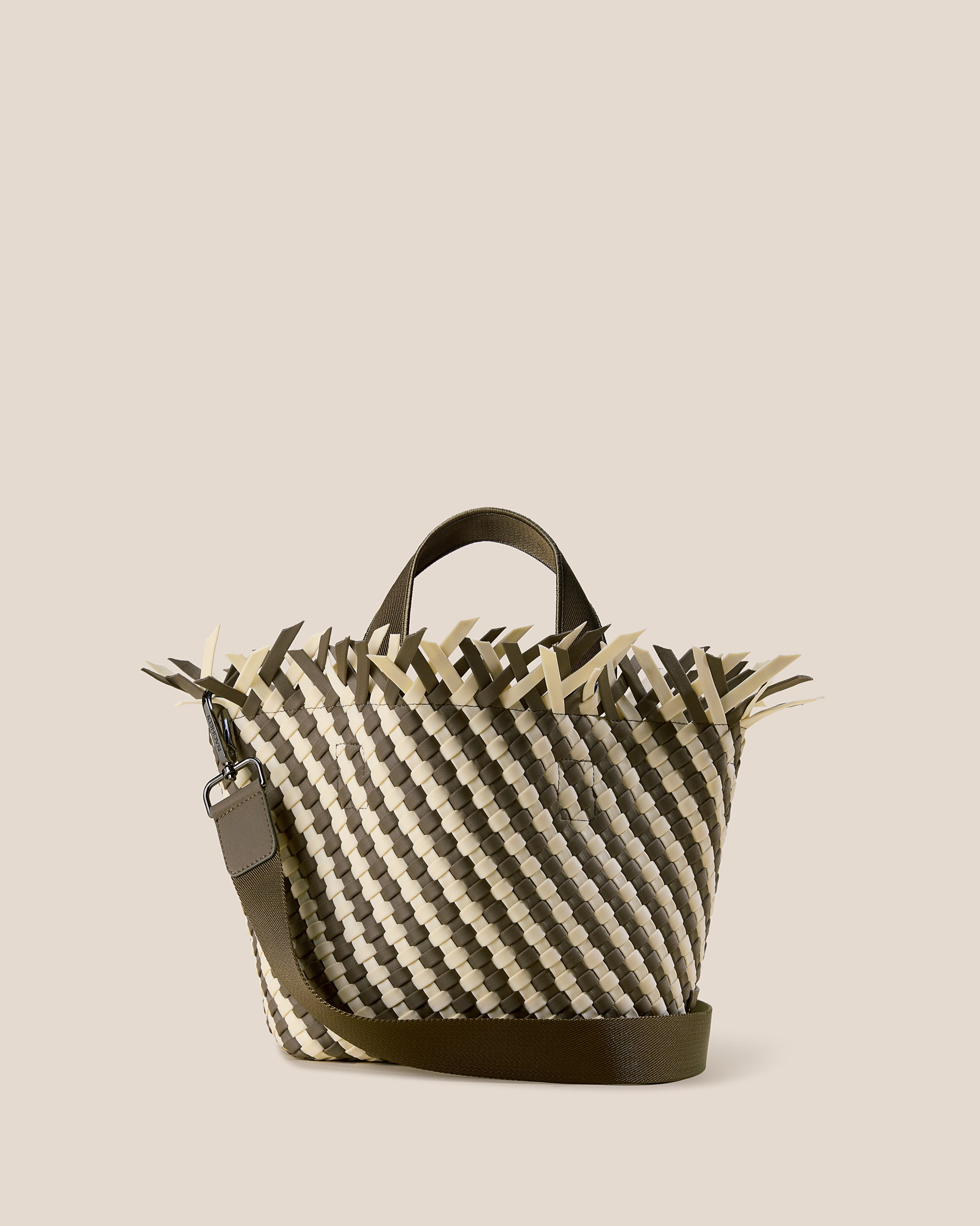 Havana Small Tote Striped in Carrara | Main