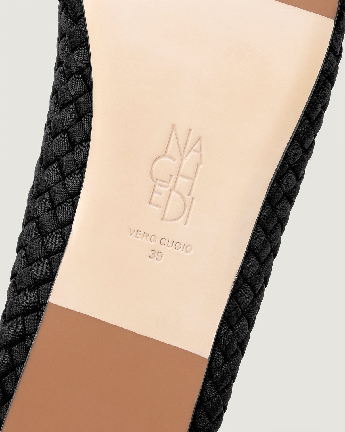 Sole of the Jeju Glove flat in Onyx
