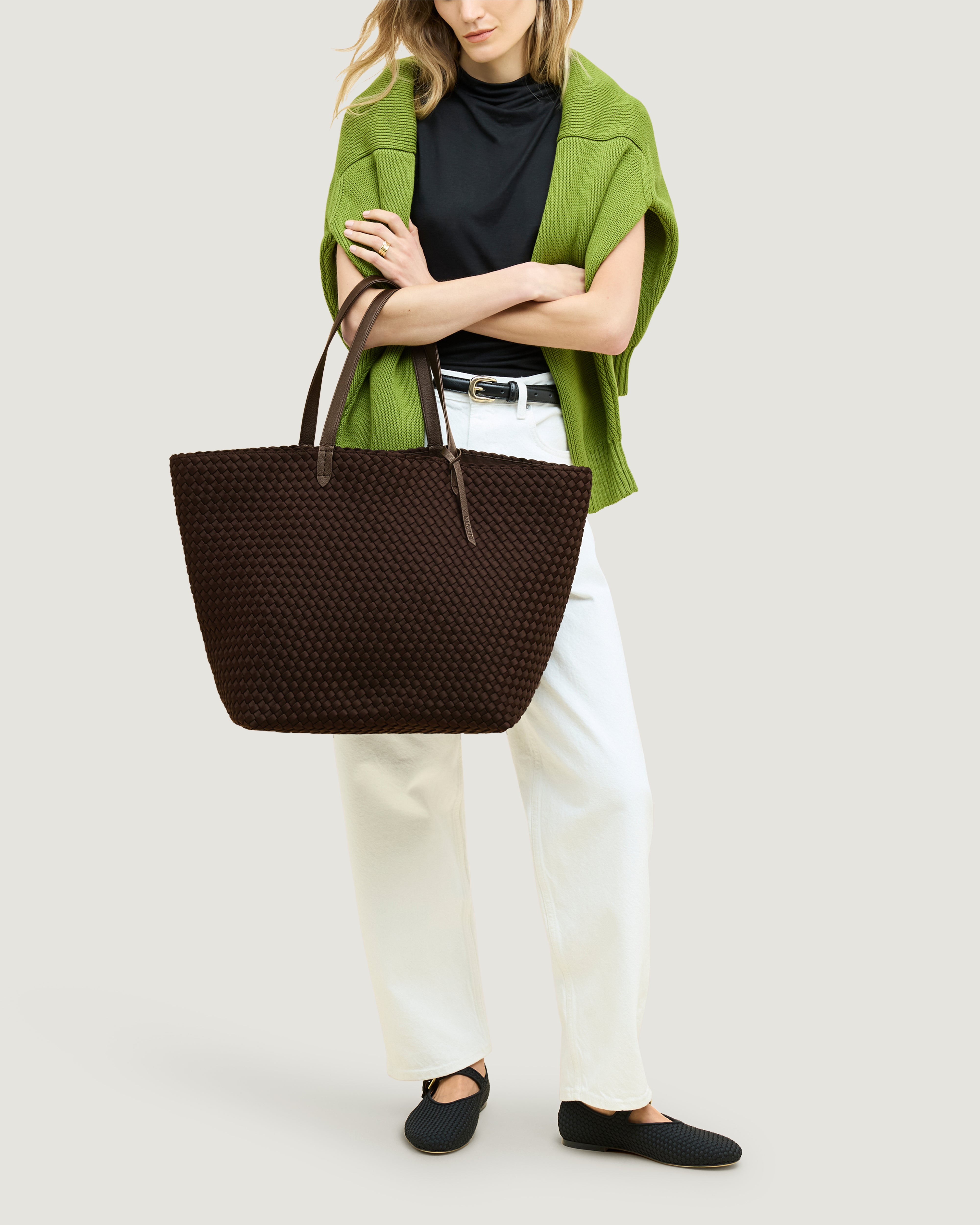Jetsetter Large Tote | Chocolate