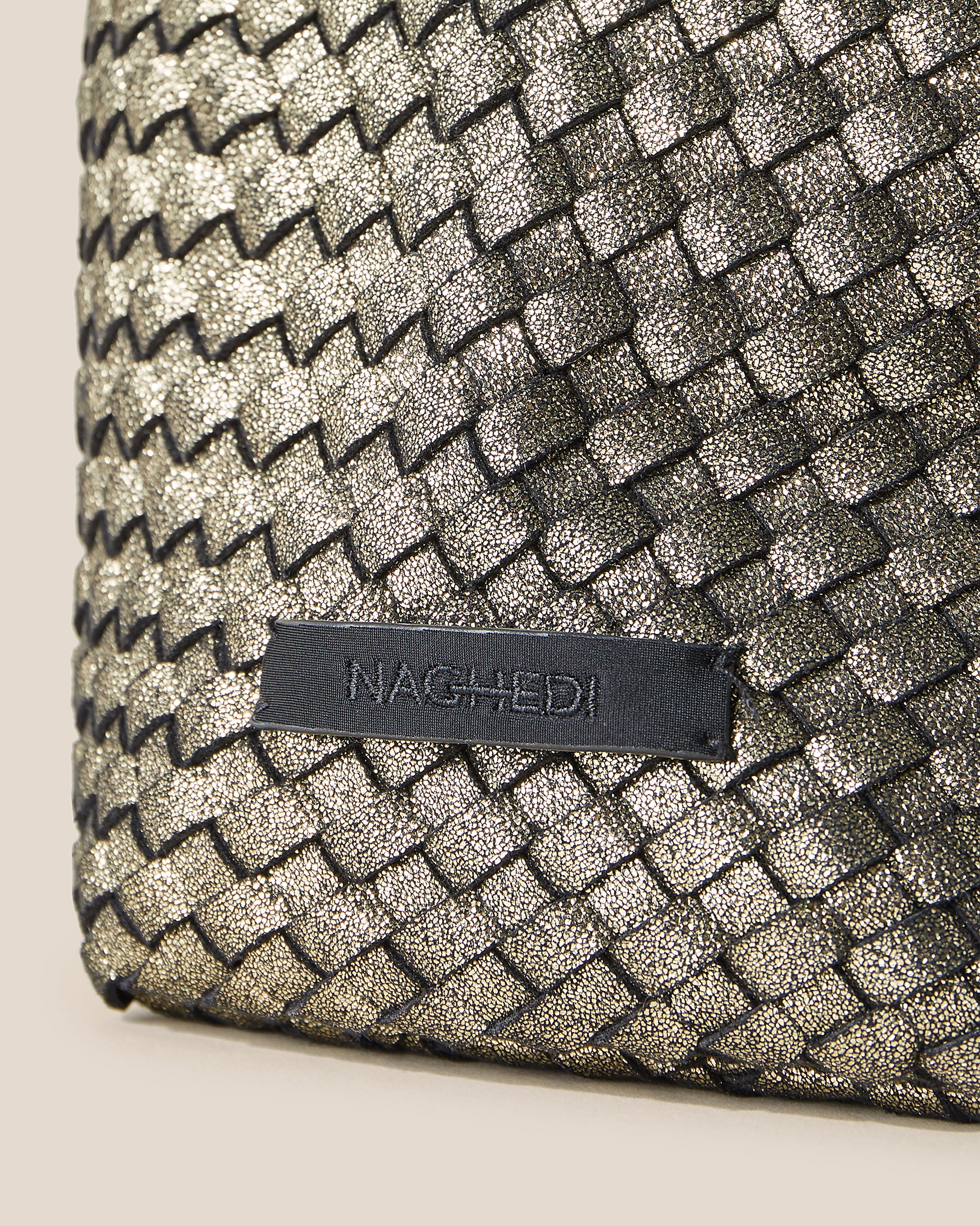 Kyoto Clutch Metallic in Etoile | Detail