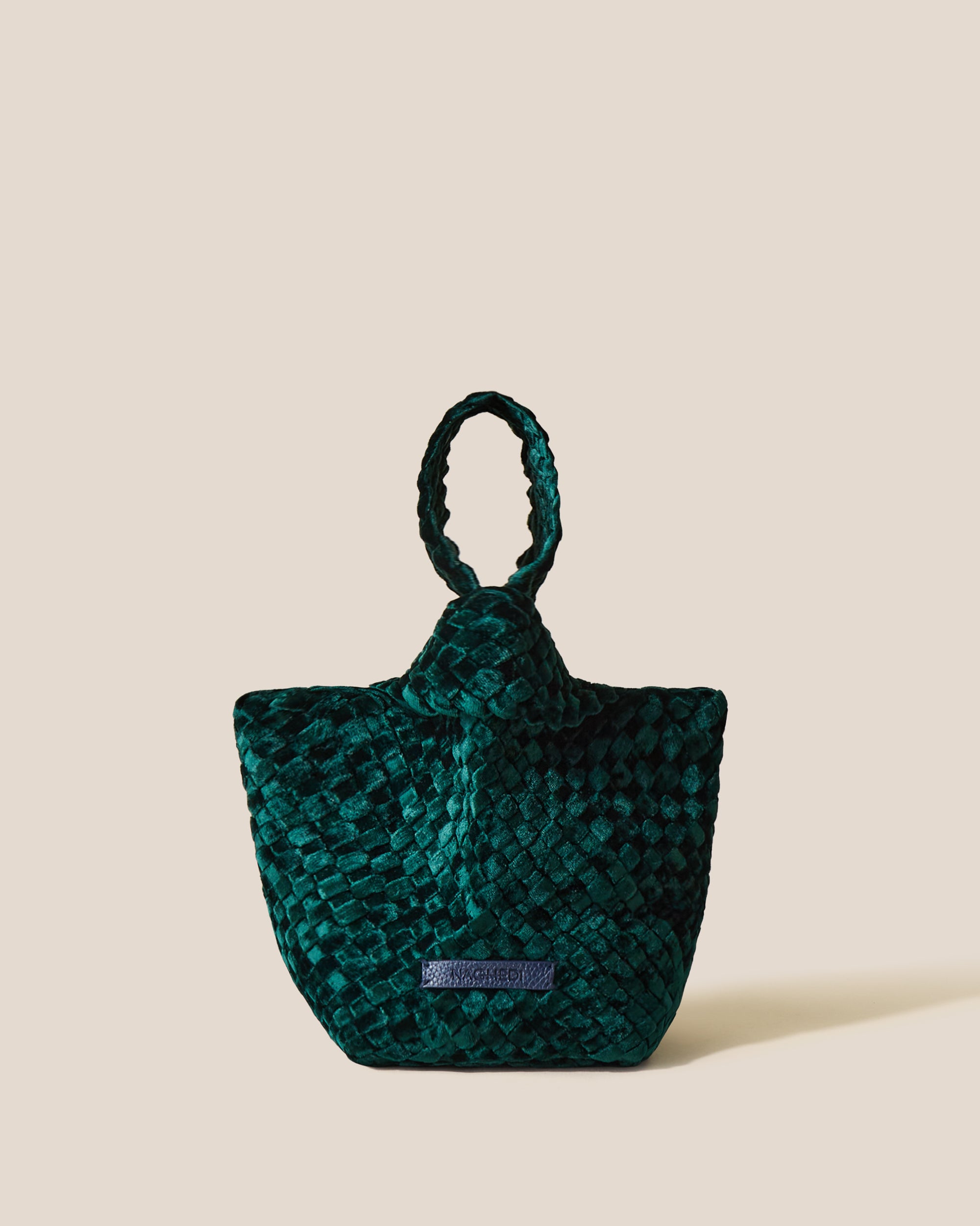 Kyoto Clutch Velvet in Emerald | Main