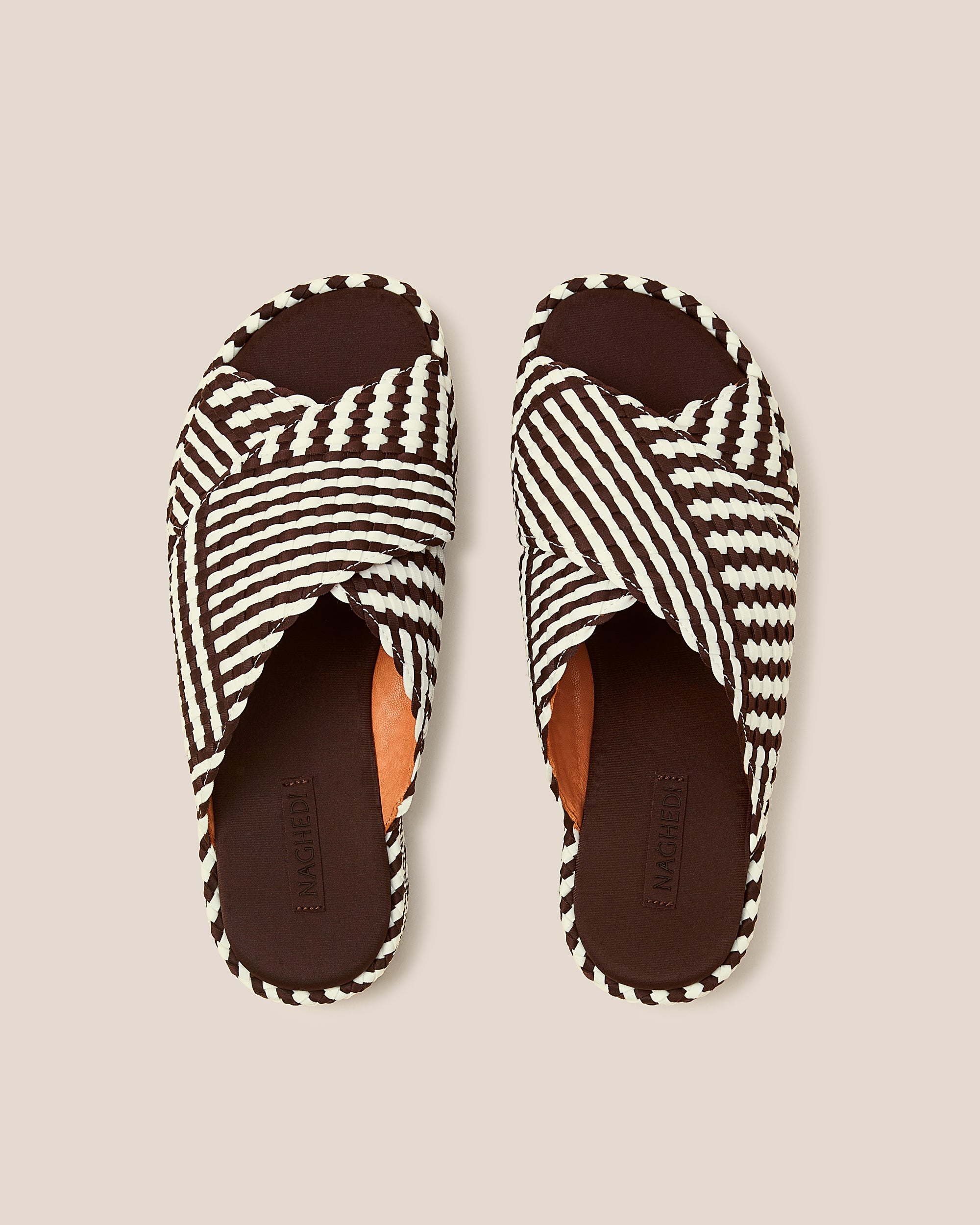 Laguna Platform Striped Geo in Roma | Pair