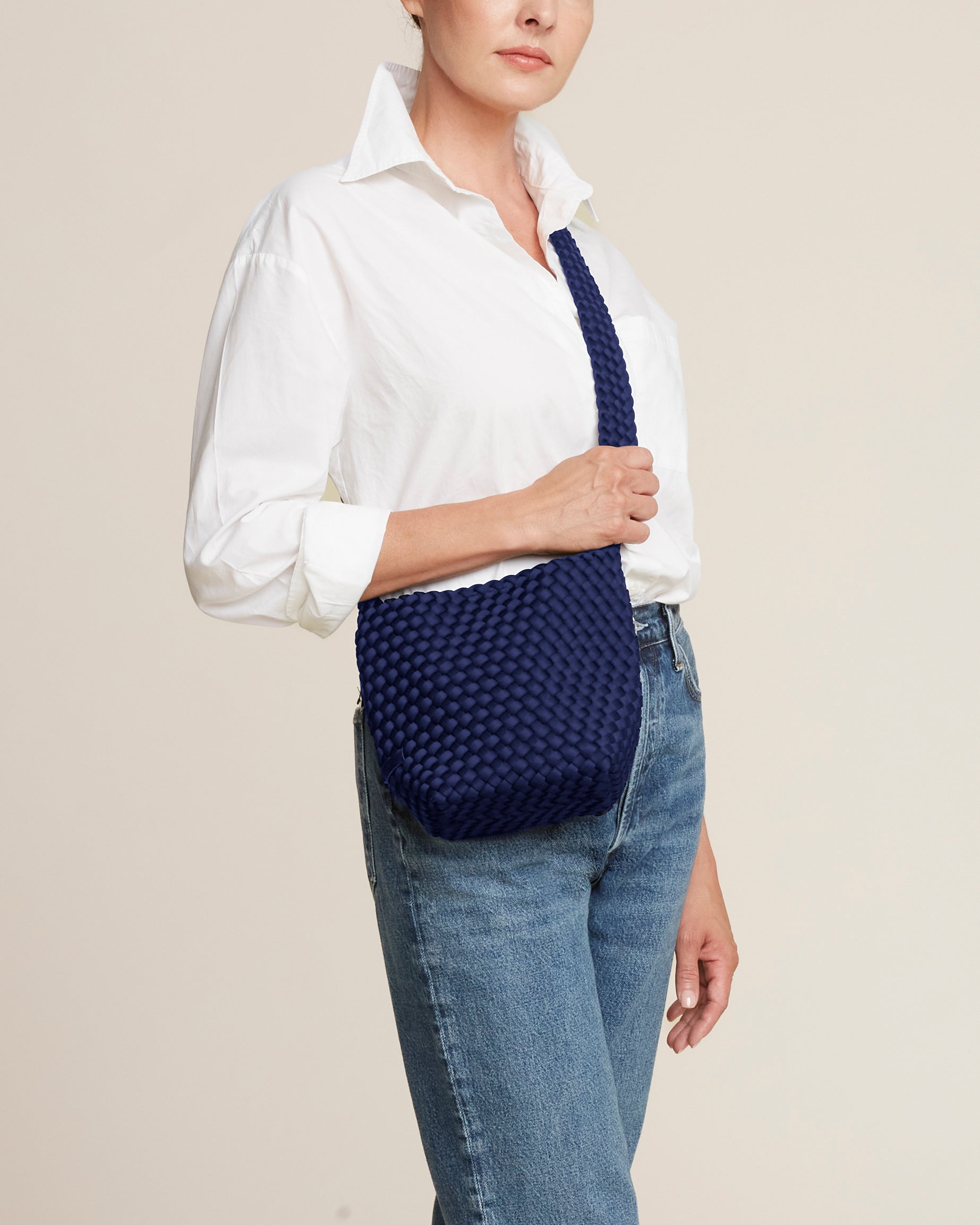 Laguna Crossbody | Ink Blue | Pouch