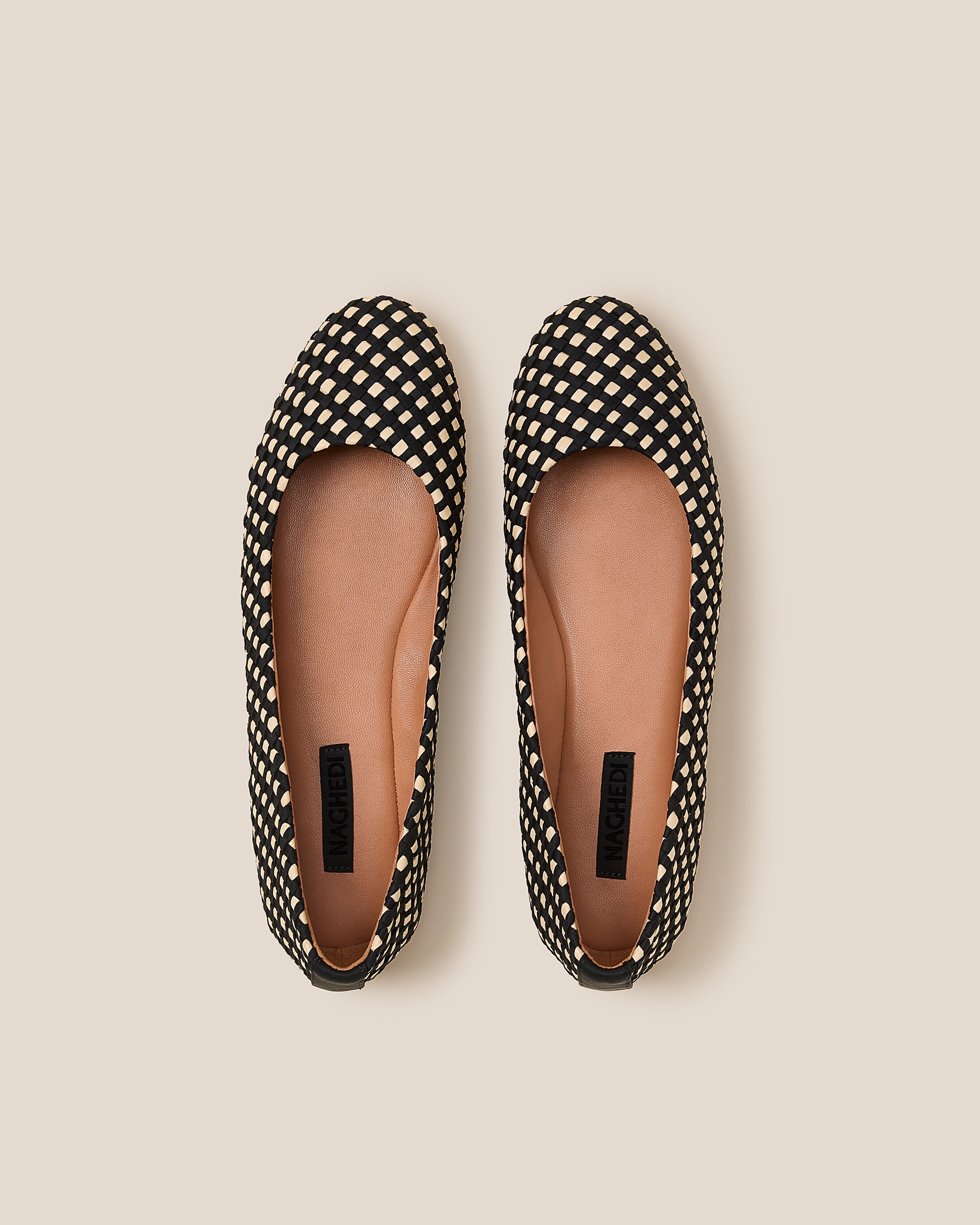 Nomad Ballet Flat Raffia in Costa | Pair