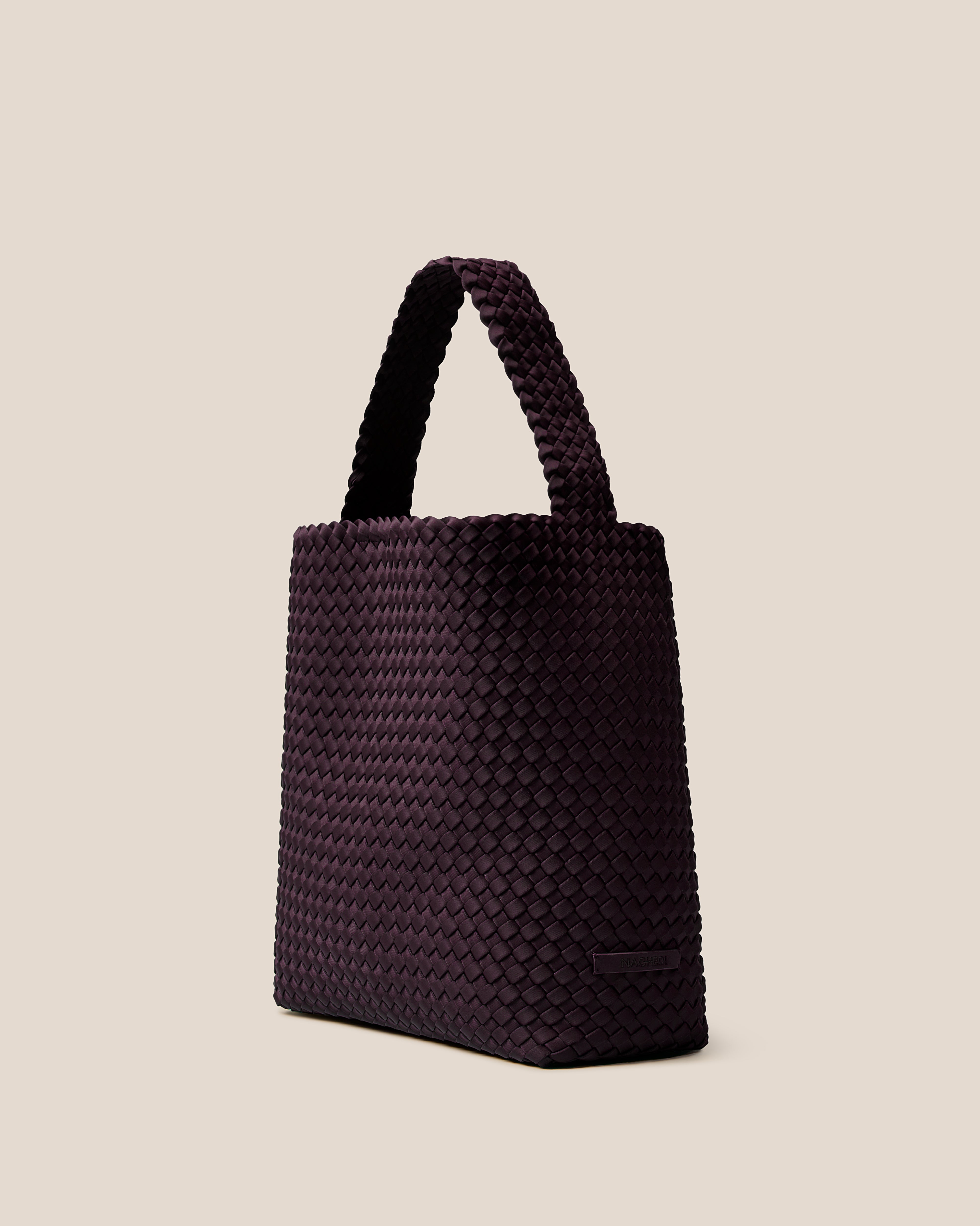 Nomad Medium Hobo | Aubergine Side