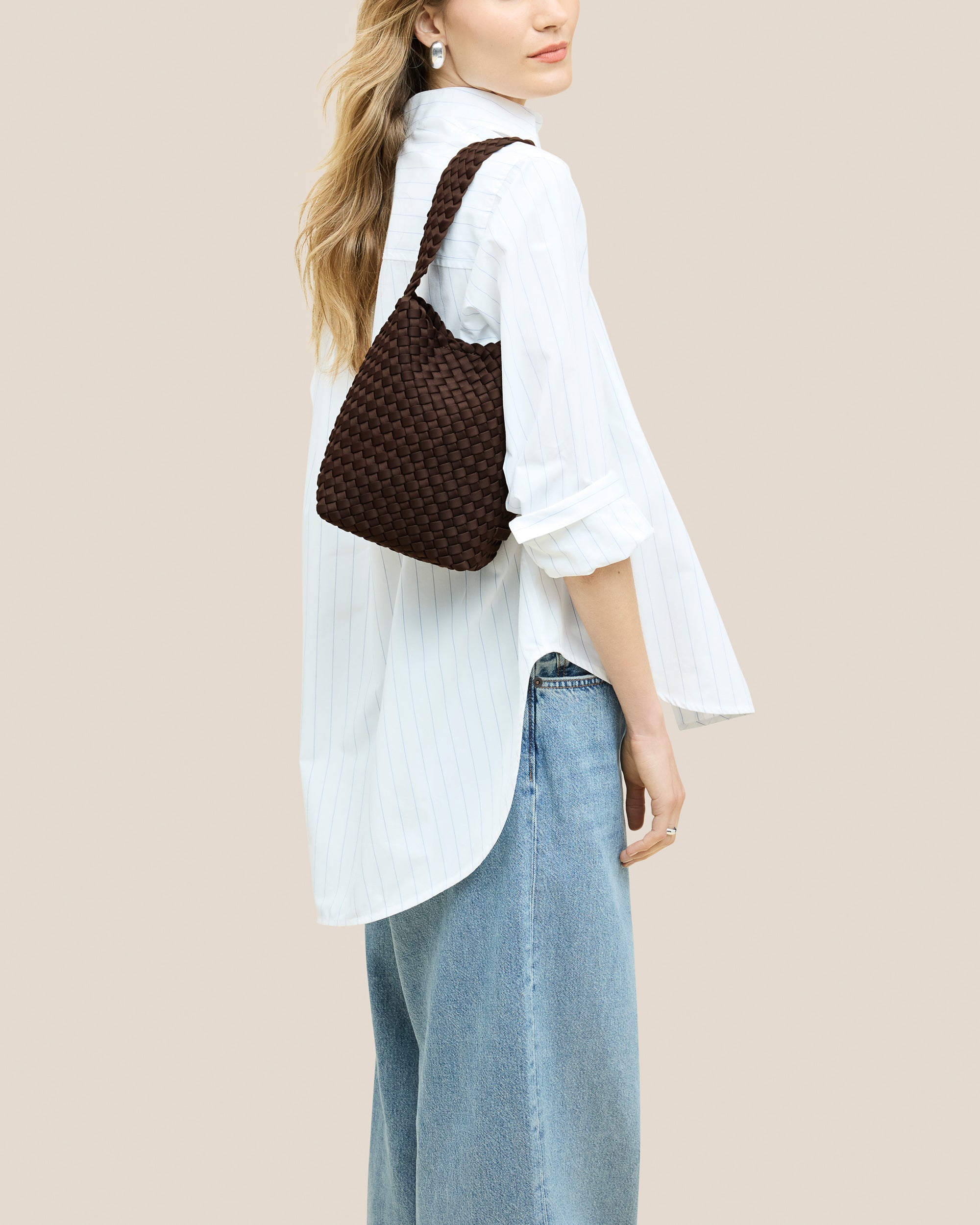 NAGHEDI / ナゲディ Nomad Small Hobo ブラウン NAGHEDI / ナゲディ Nomad Small Hobo ブラウン