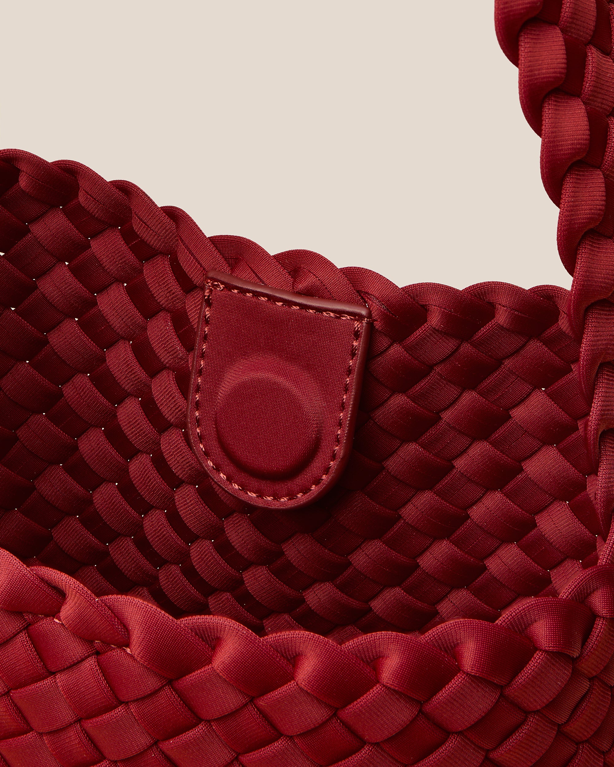 Nomad Small Hobo in Rosso | Interior