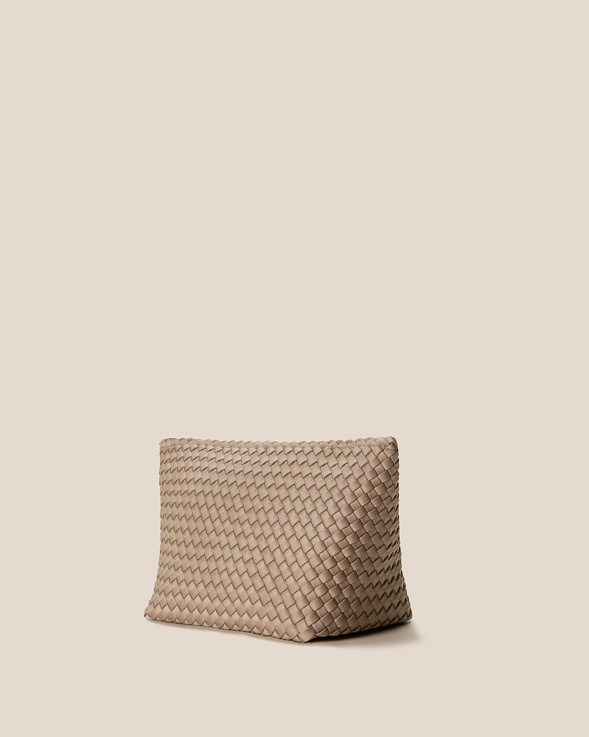 Portofino Large Cosmetic Pouch in Cashmere | Side