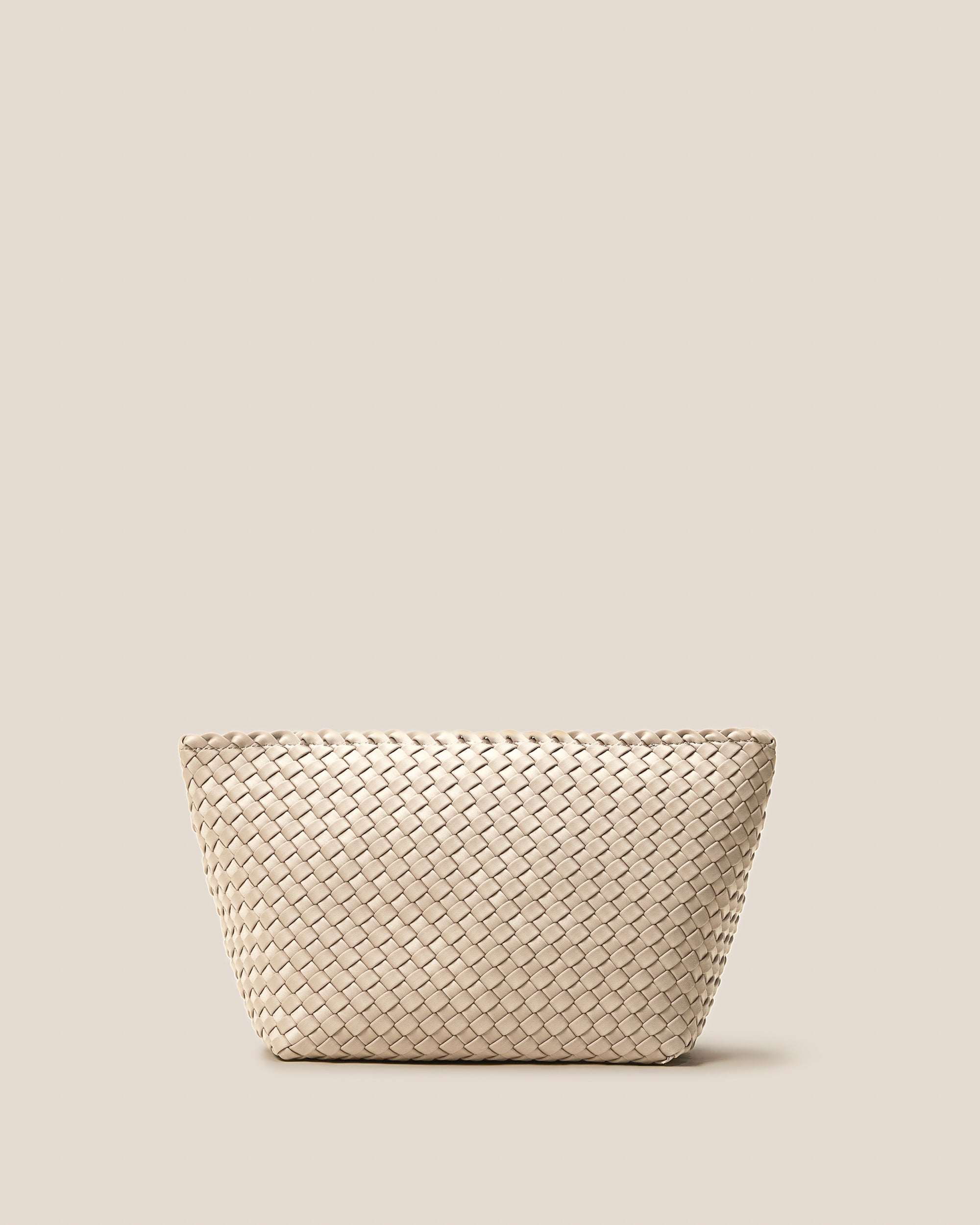 Portofino Large Cosmetic Pouch in Ecru | Main