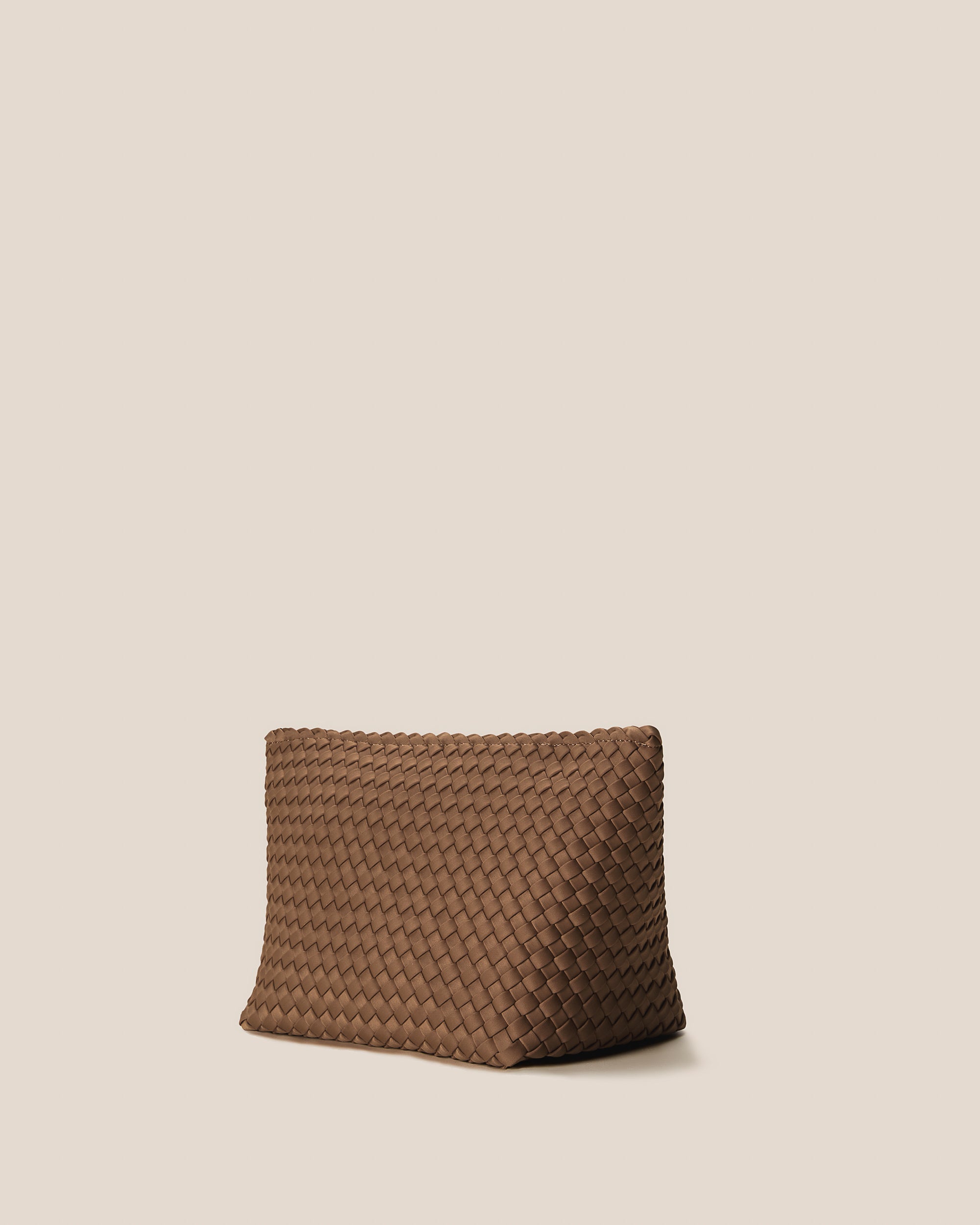 Portofino Large Cosmetic Pouch in Mink | Side