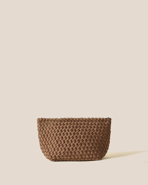 Portofino Medium Cosmetic Pouch | Mink