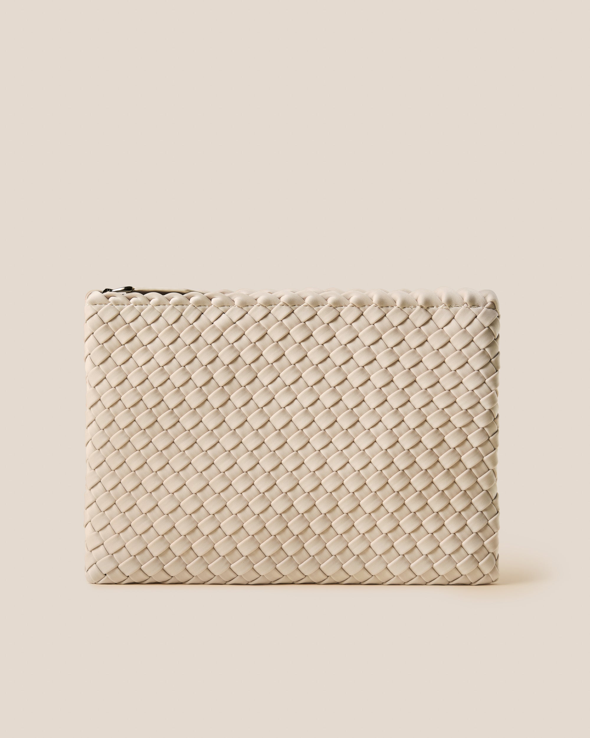 Salina Medium Pouch in Ecru | Main