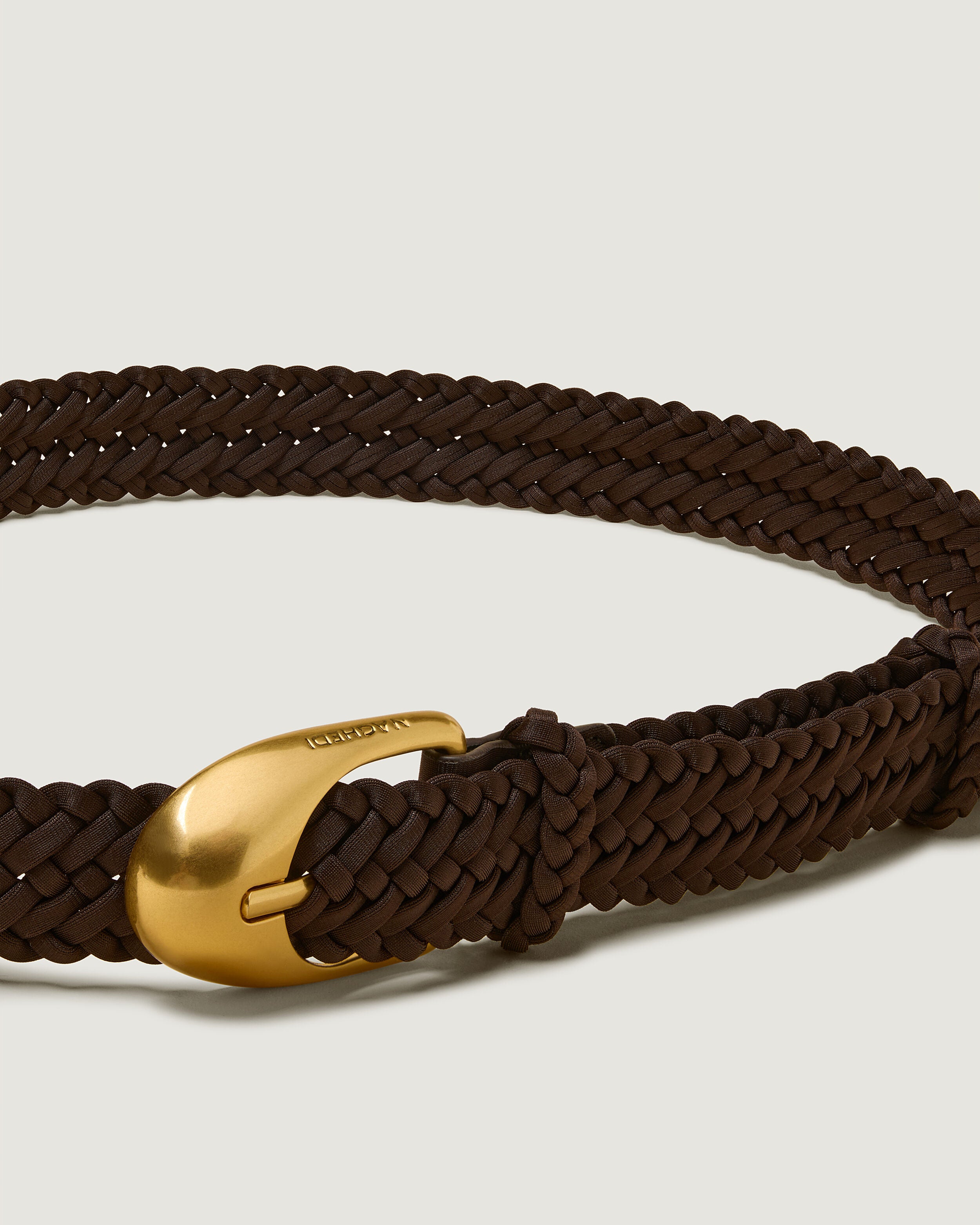 Sonora Belt in Chocolate | Angle