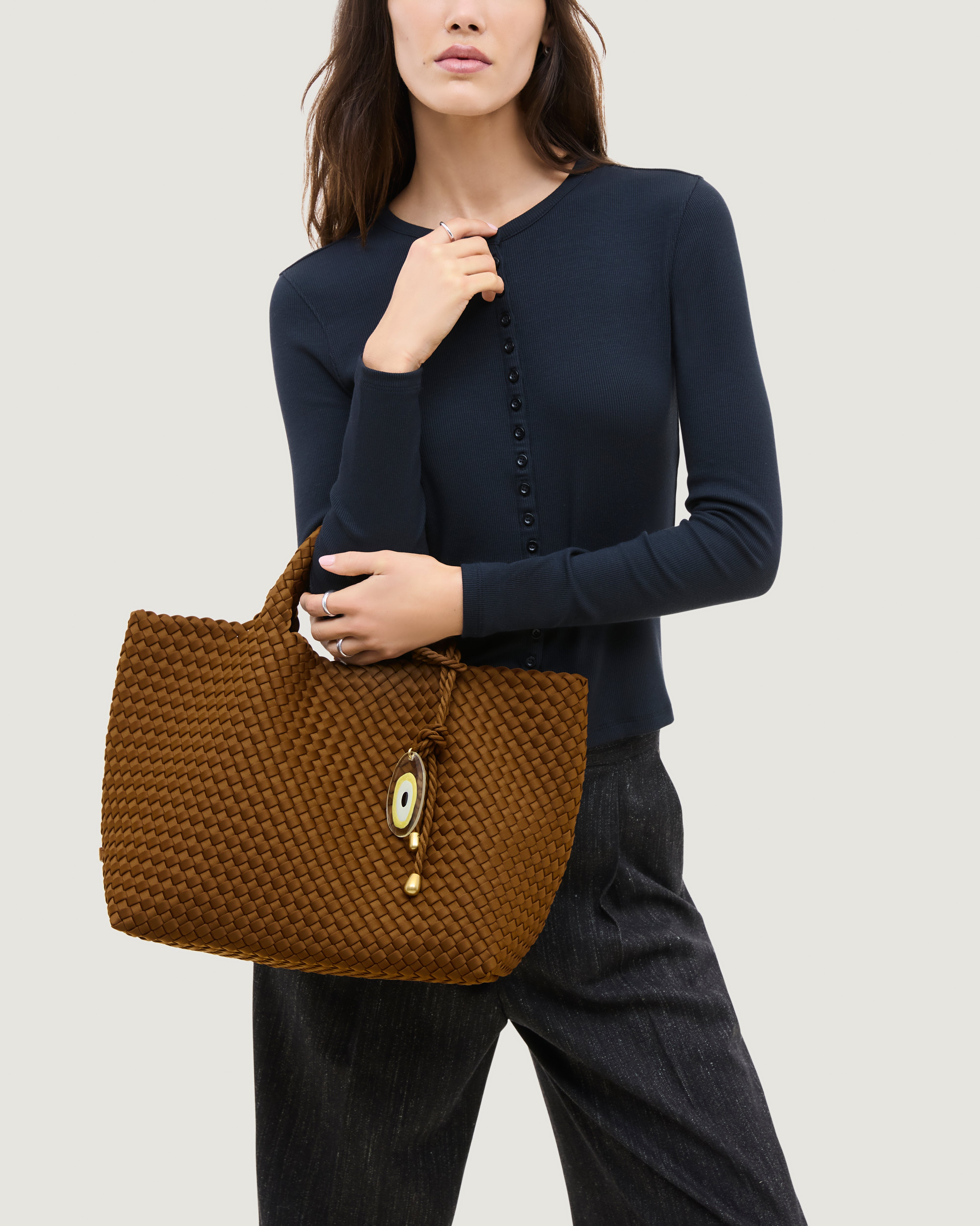 バッグ NAGHEDI St. Barths Medium Tote Cashmere St. Barths Medium Tote | Cashmere