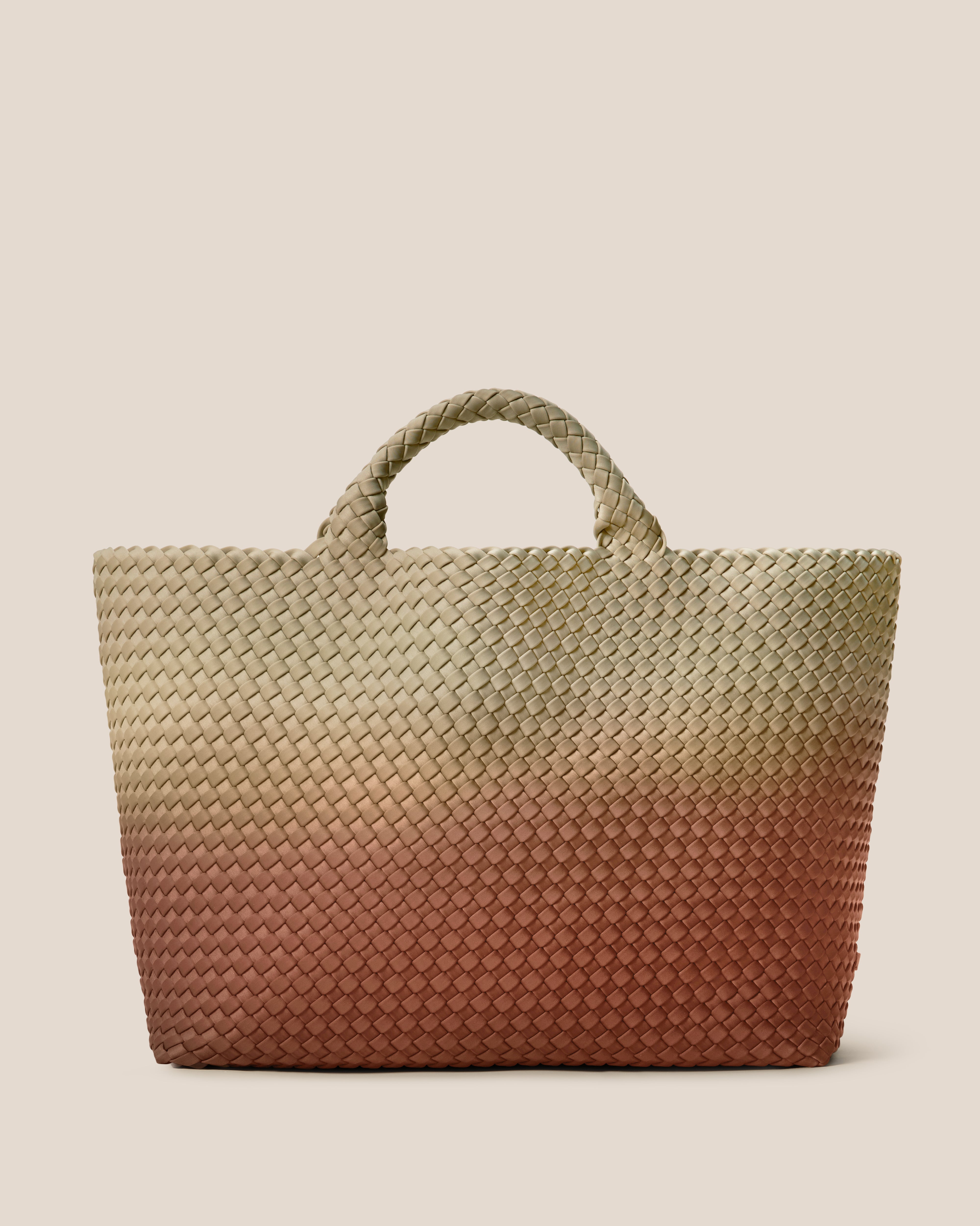 St. Barths Large Tote Dip Dyed | Java | Main