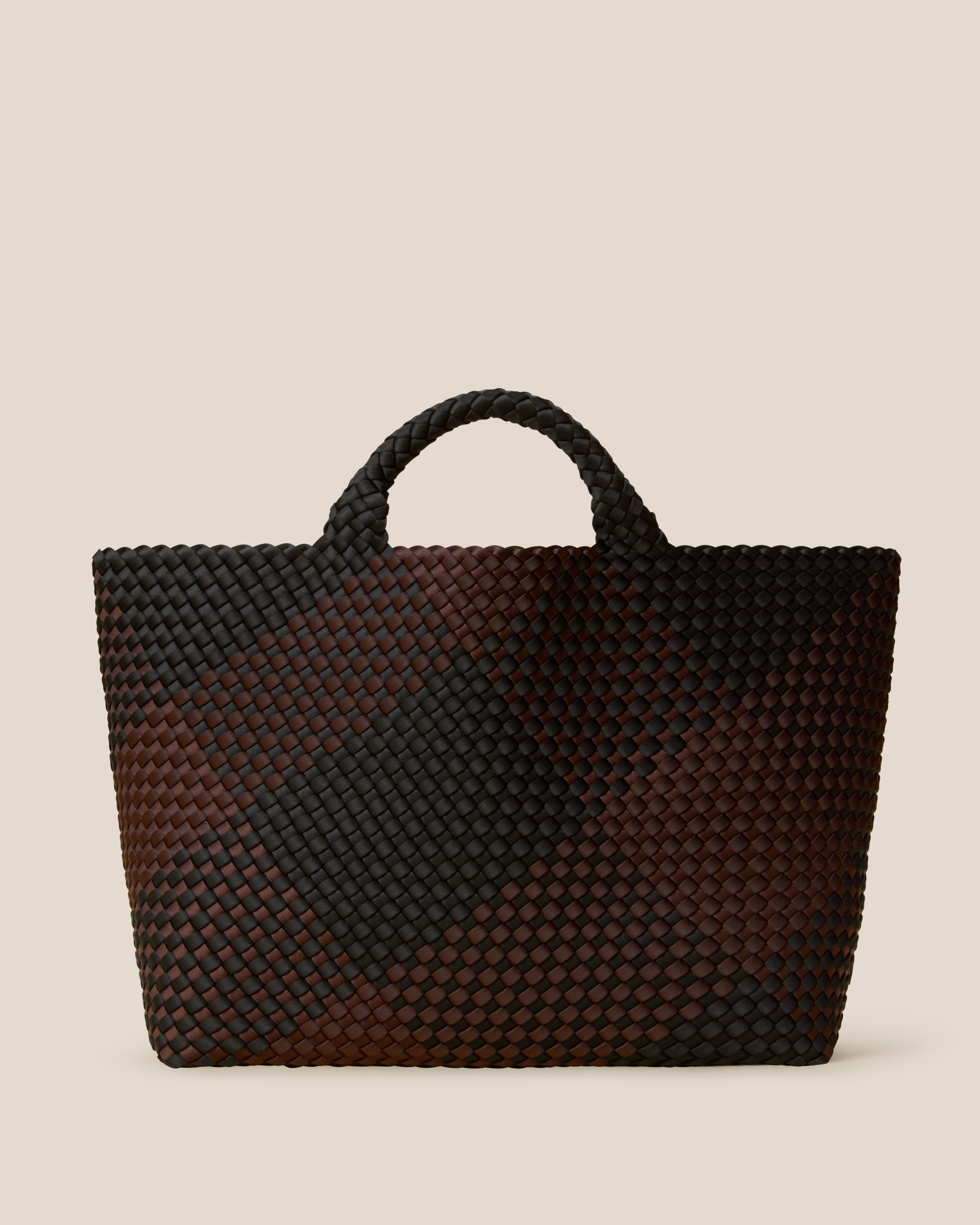 St. Barths Large Tote Plaid | Siena | Main