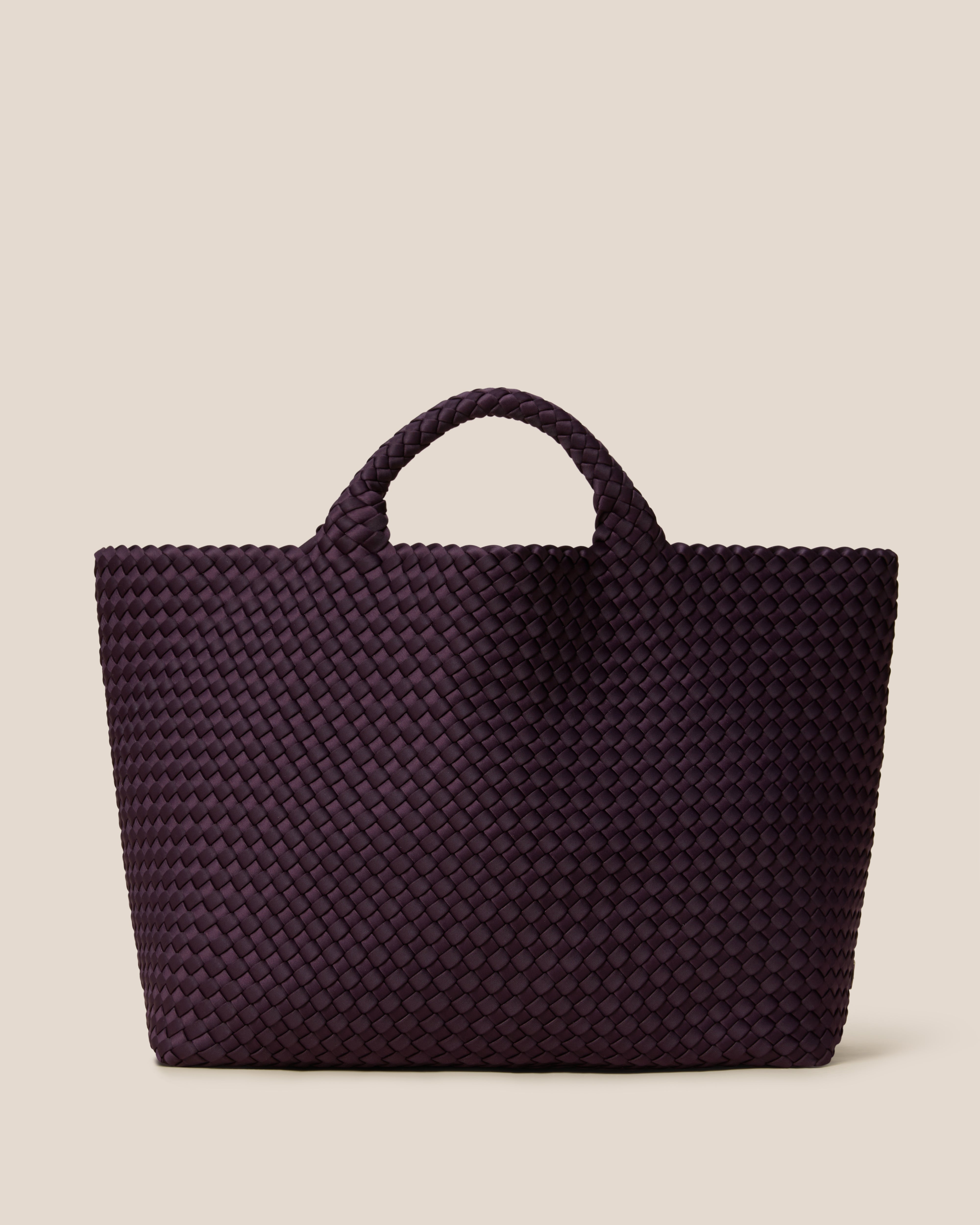 St. Barths Large Tote | Aubergine | Main