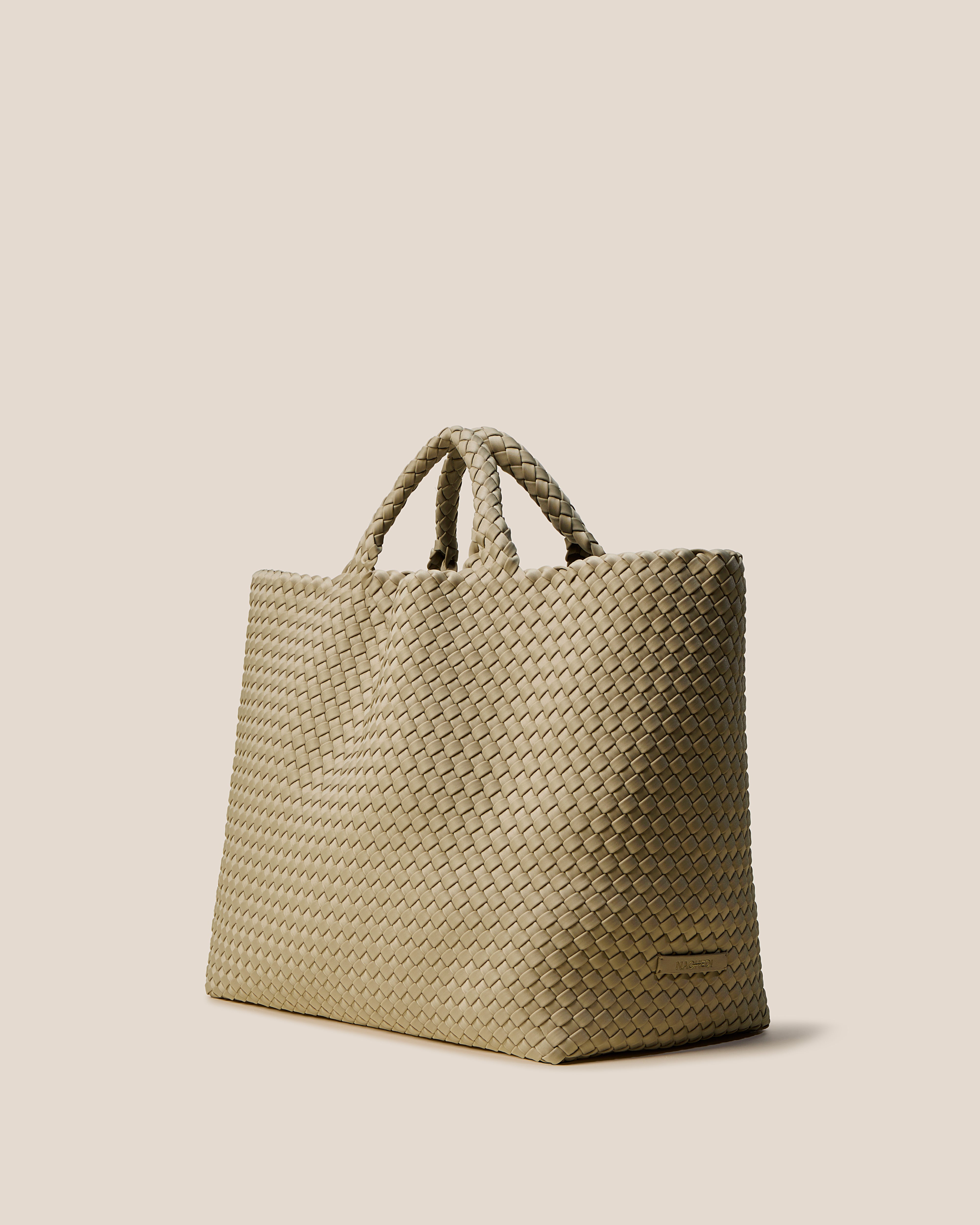 St. Barths Large Tote | Stone - Detail