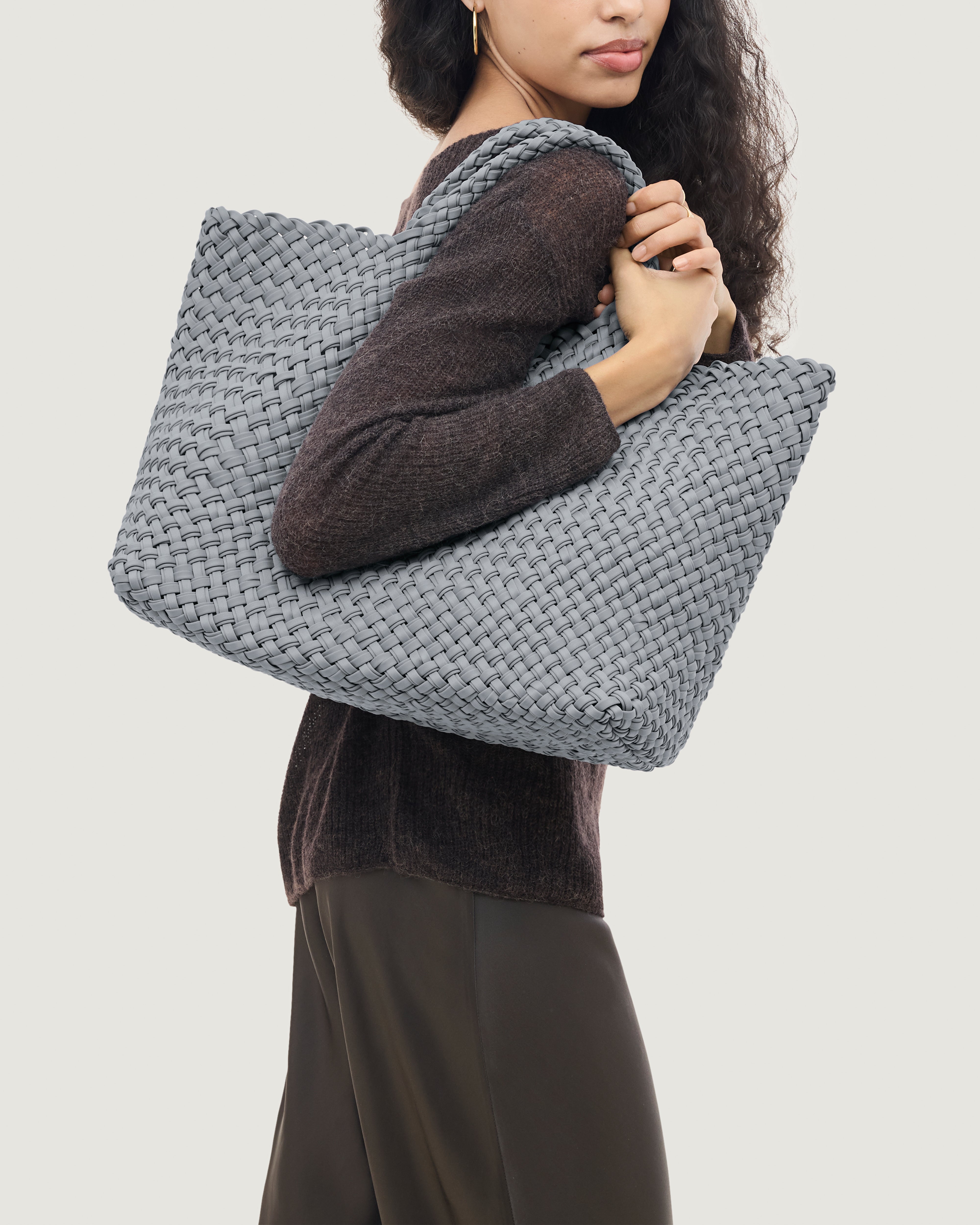 St. Barths Large Tote Double Weave | Marina