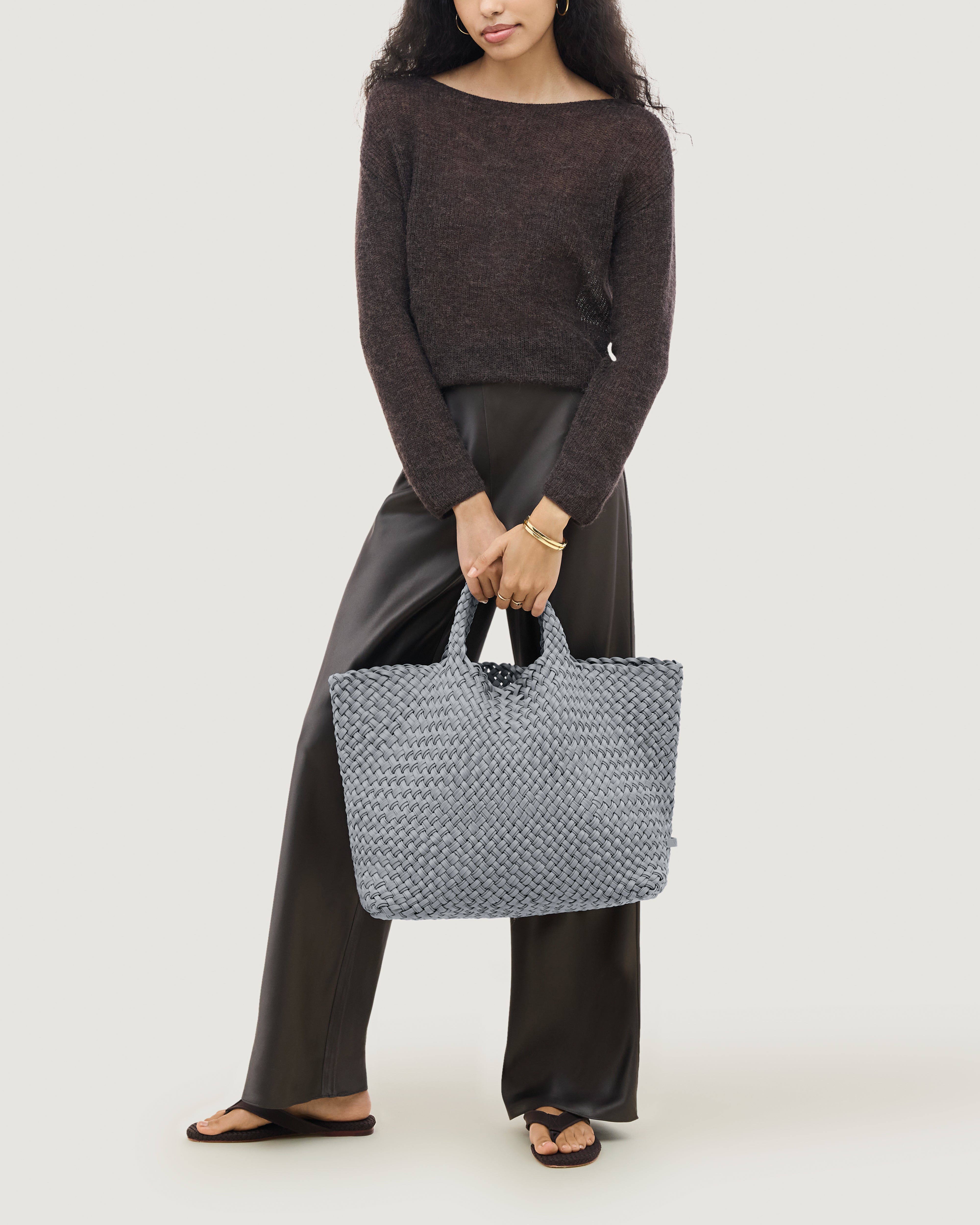 St. Barths Large Tote Double Weave | Marina