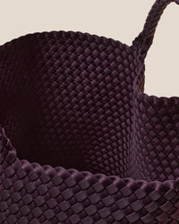 St. Barths Large Tote | Aubergine
