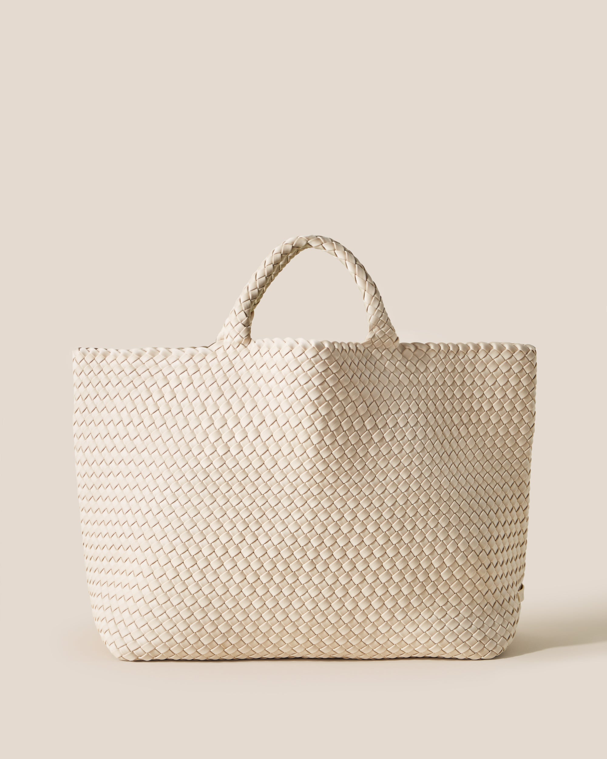 St. Barths Large Tote in Ecru | Main