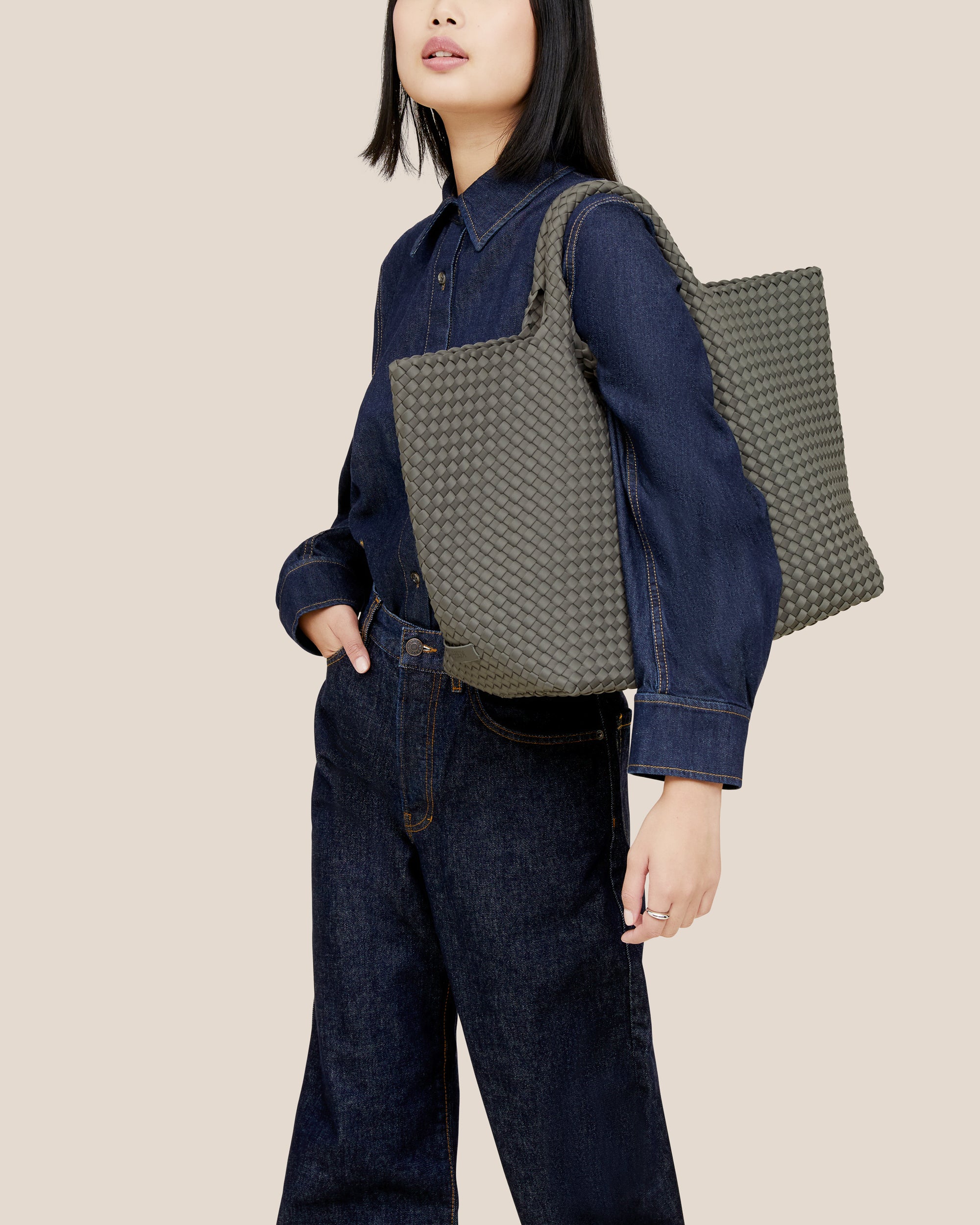 St. Barths Large Tote | Laurel